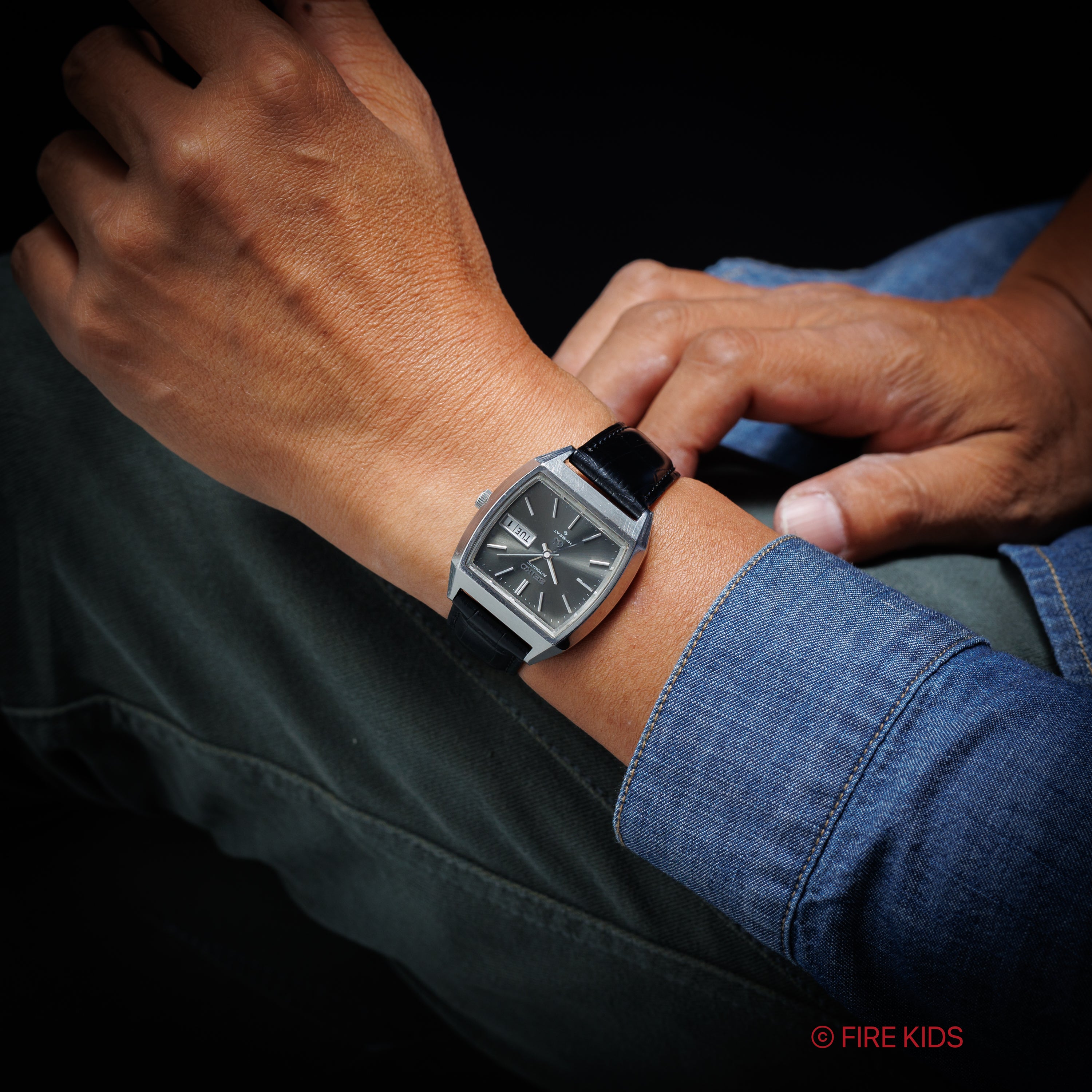 グランドセイコー 1972年製 バレル型ケース Ref.5646-5010 GS グレー文字盤 ハイビート自動巻