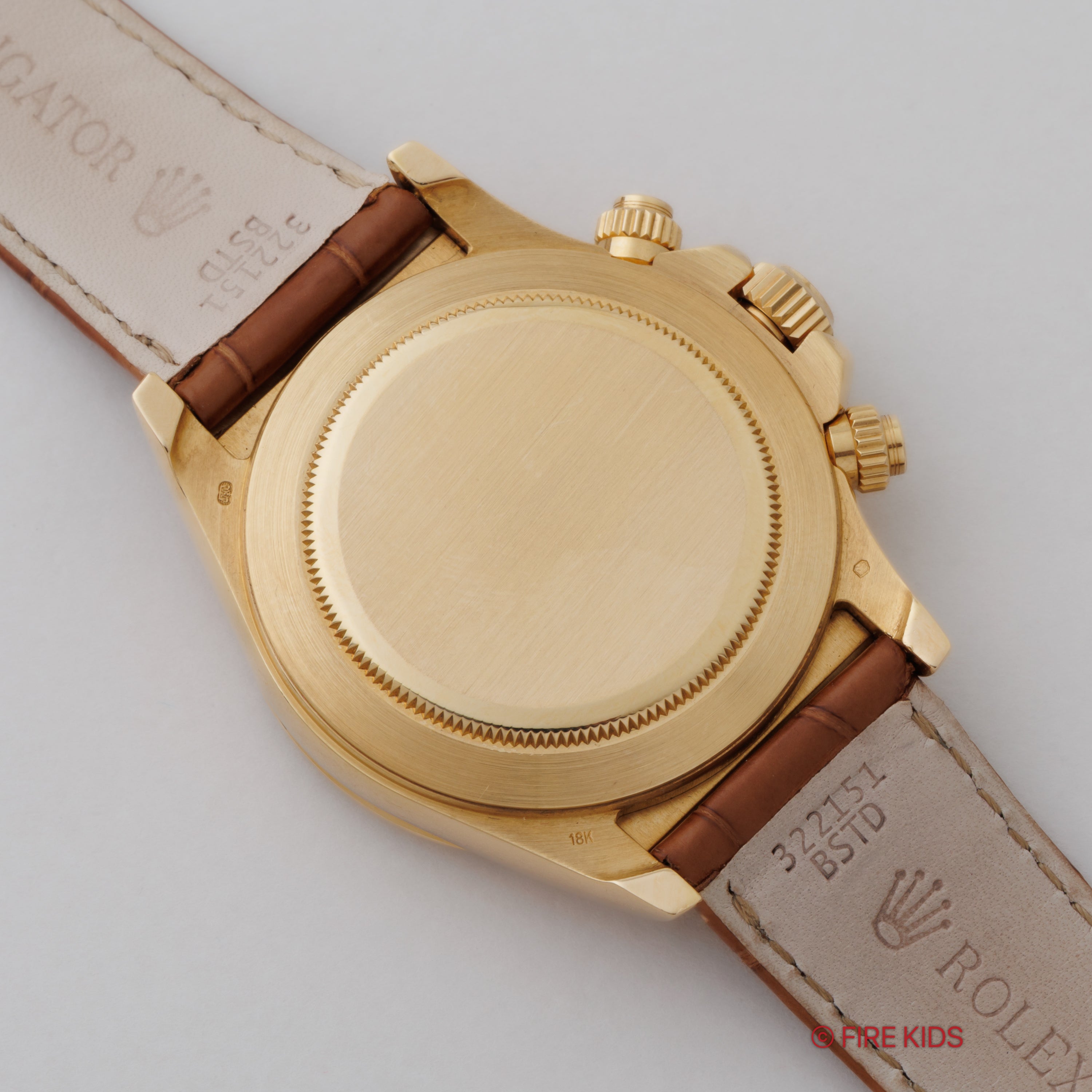 ロレックス デイトナ 1996年製 Ref.16518 Cal.4030 18金イエローゴールド ギャランティ・タグ・国際サービス保証書付