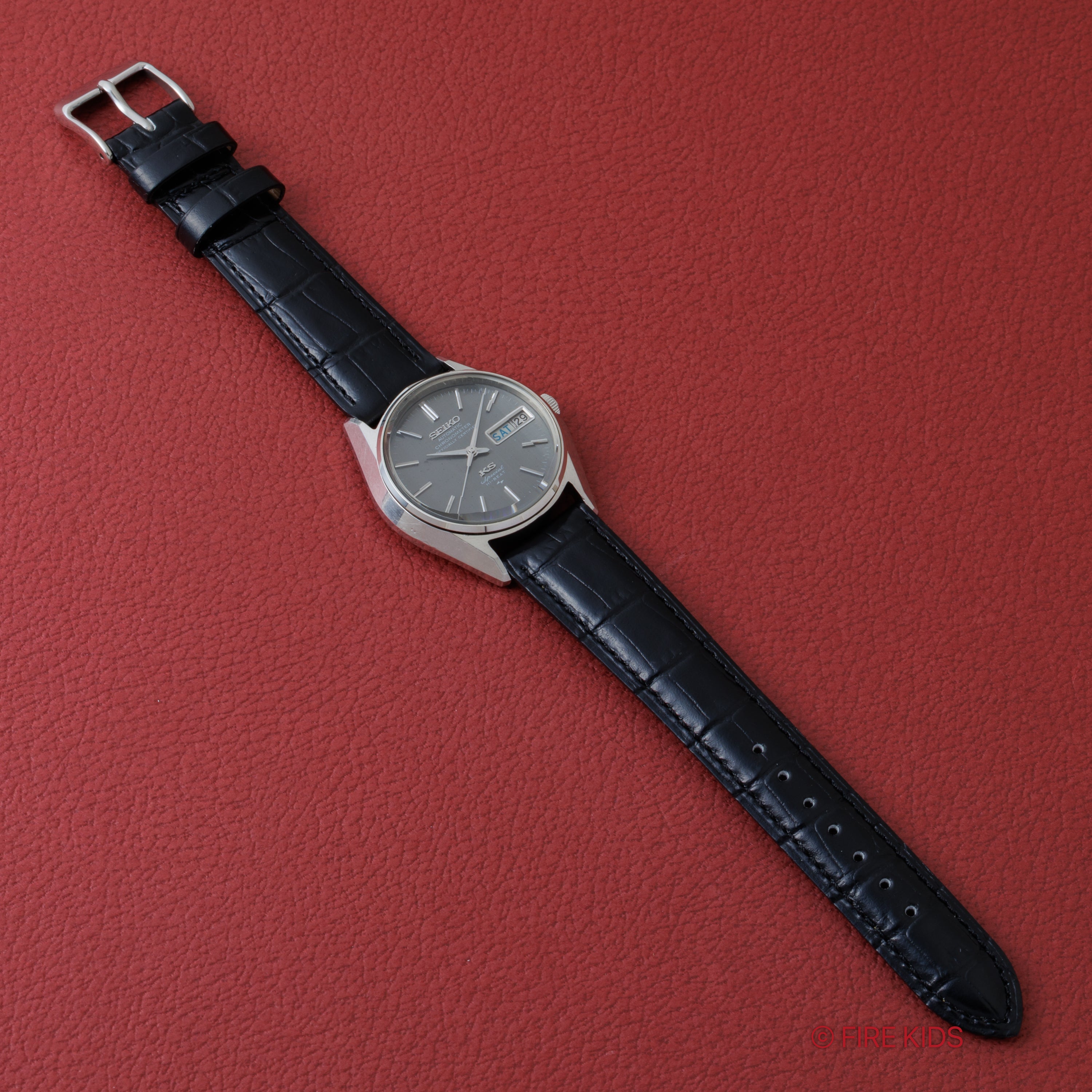 キングセイコー 52KS スペシャル 自動巻き 1972年製 グレーダイヤル カットガラス