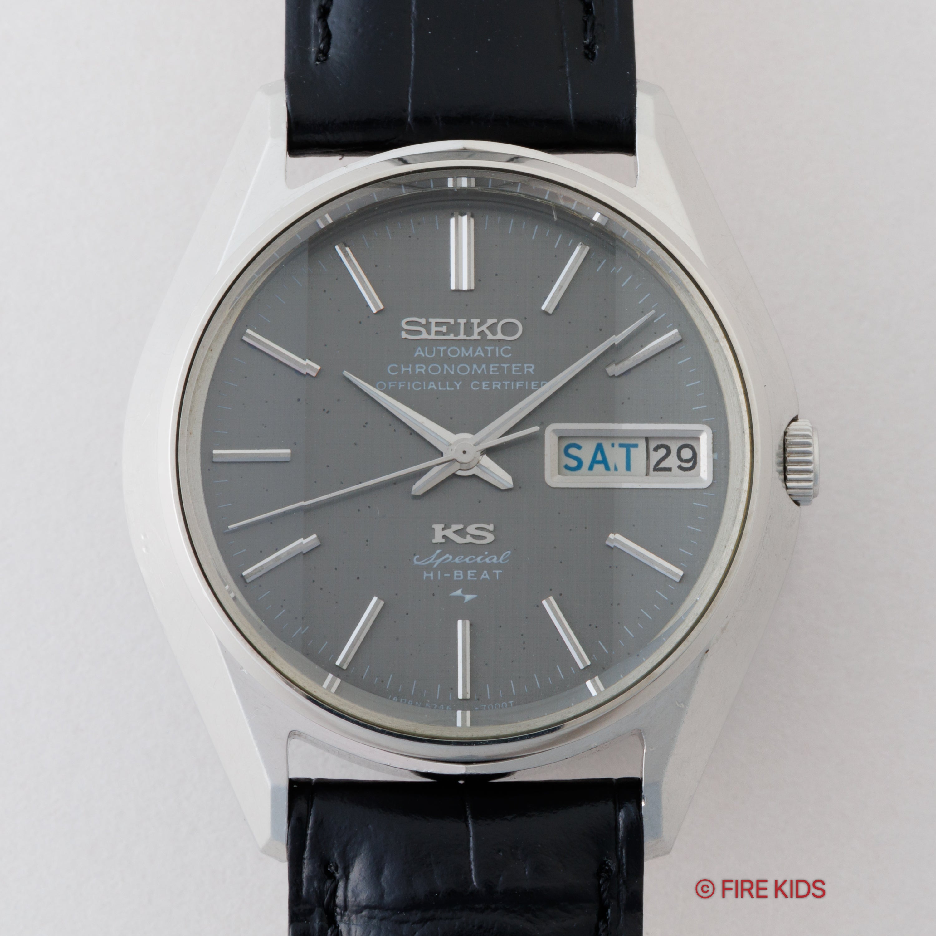 キングセイコー 52KS スペシャル 自動巻き 1972年製 グレーダイヤル カットガラス