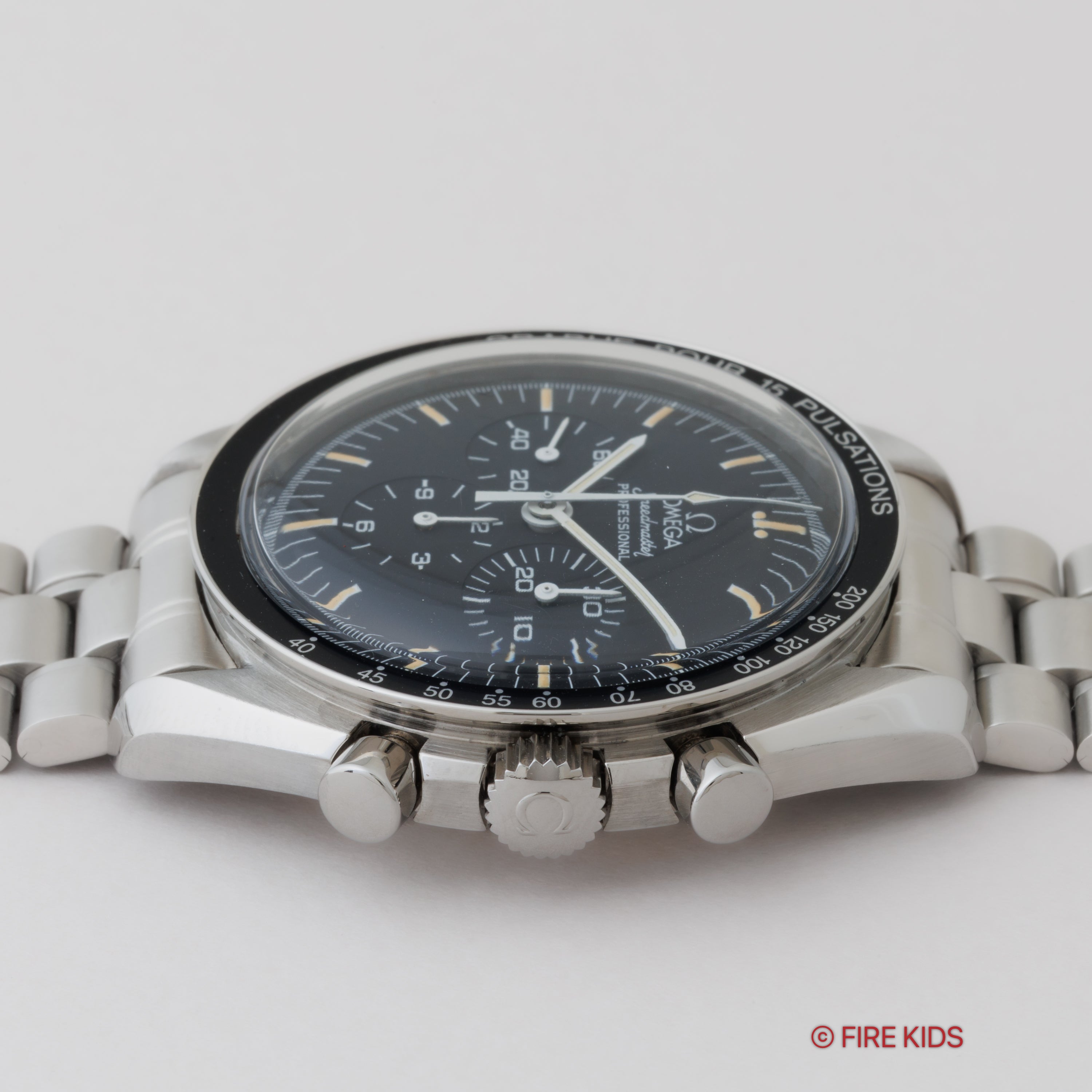 オメガ スピードマスター プロフェッショナル 1991年製 5th 下がりr Ref.145.022 純正ブレス パルスメーター