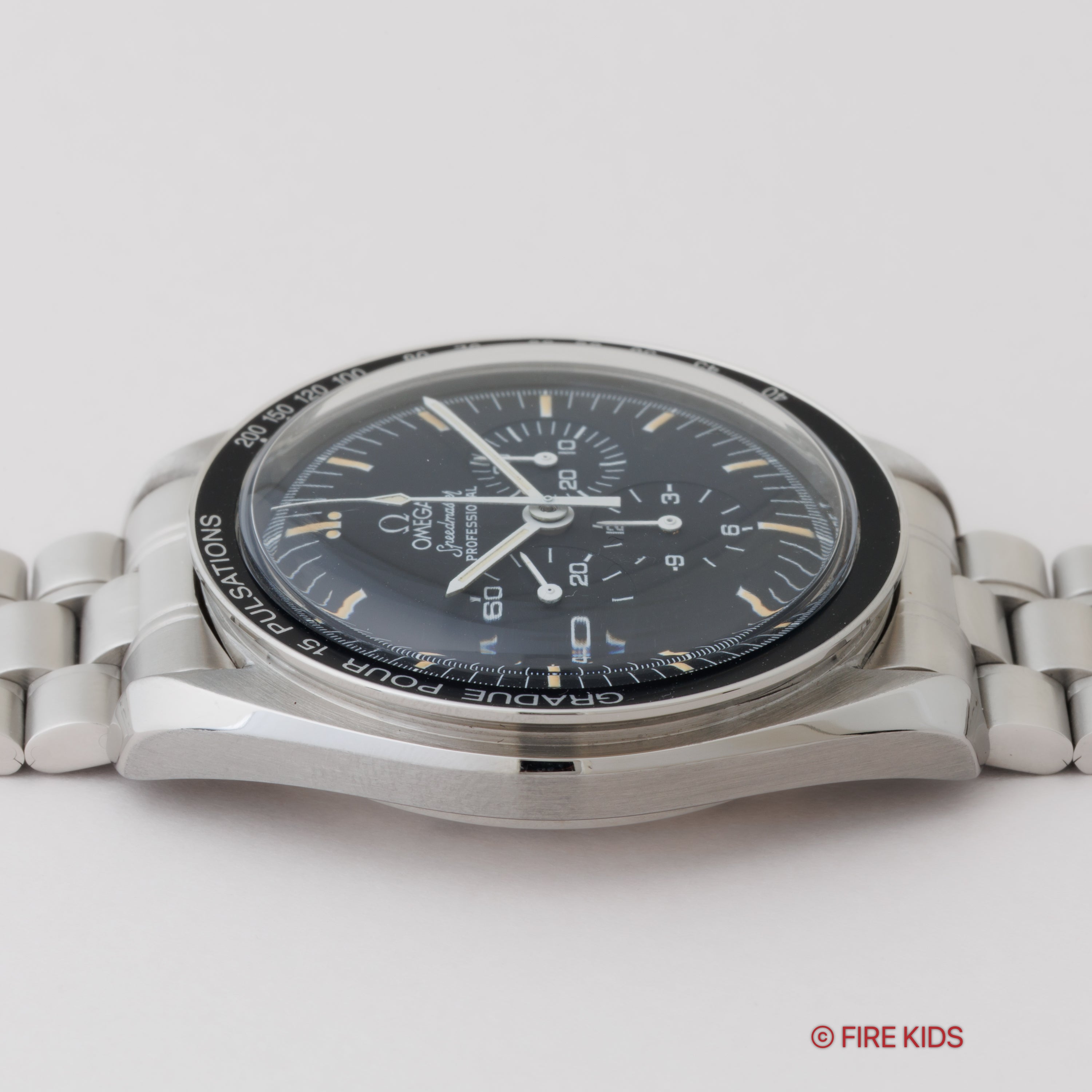 オメガ スピードマスター プロフェッショナル 1991年製 5th 下がりr Ref.145.022 純正ブレス パルスメーター