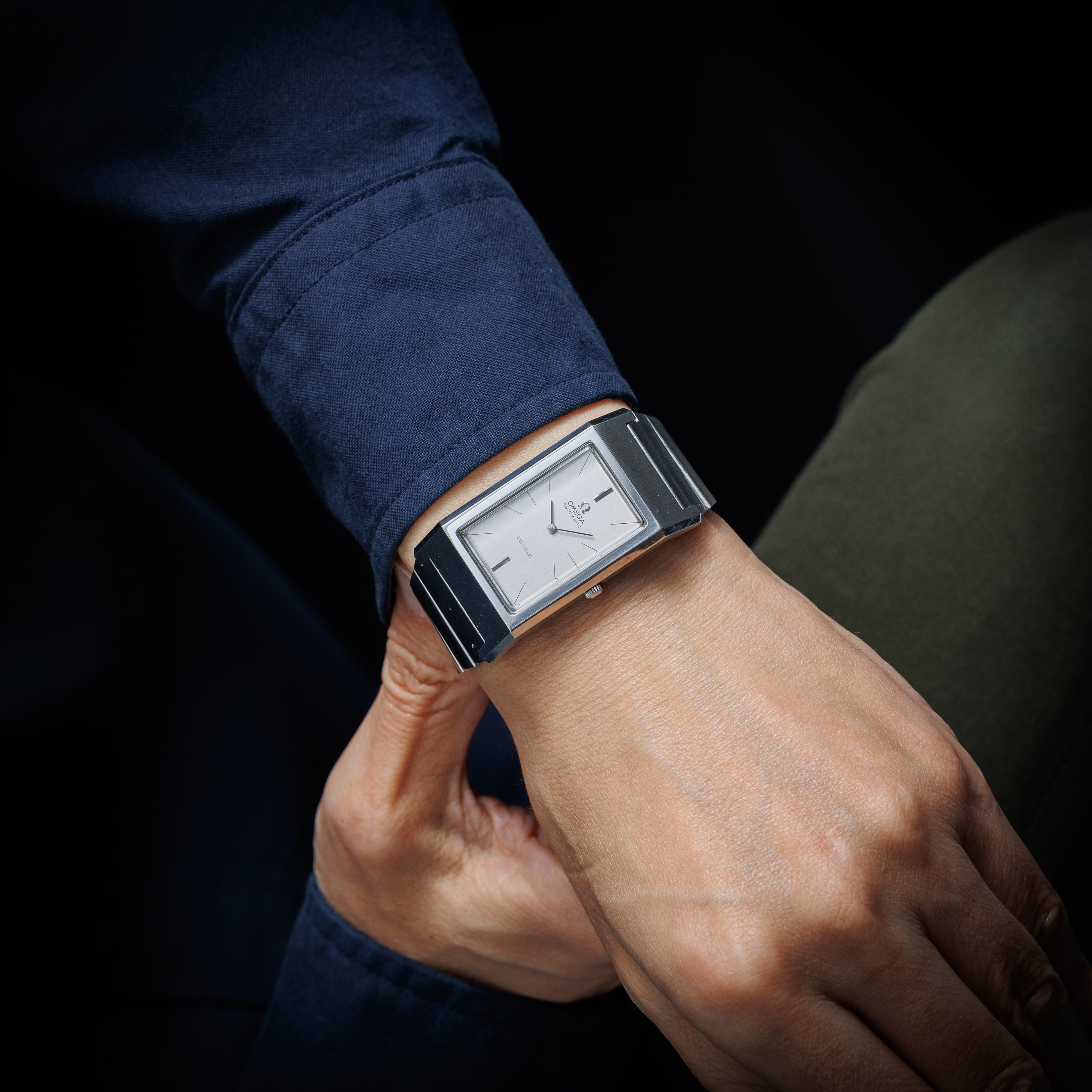 オメガ デ・ヴィル 1972年製 レクタンギュラー Ref.155.0005