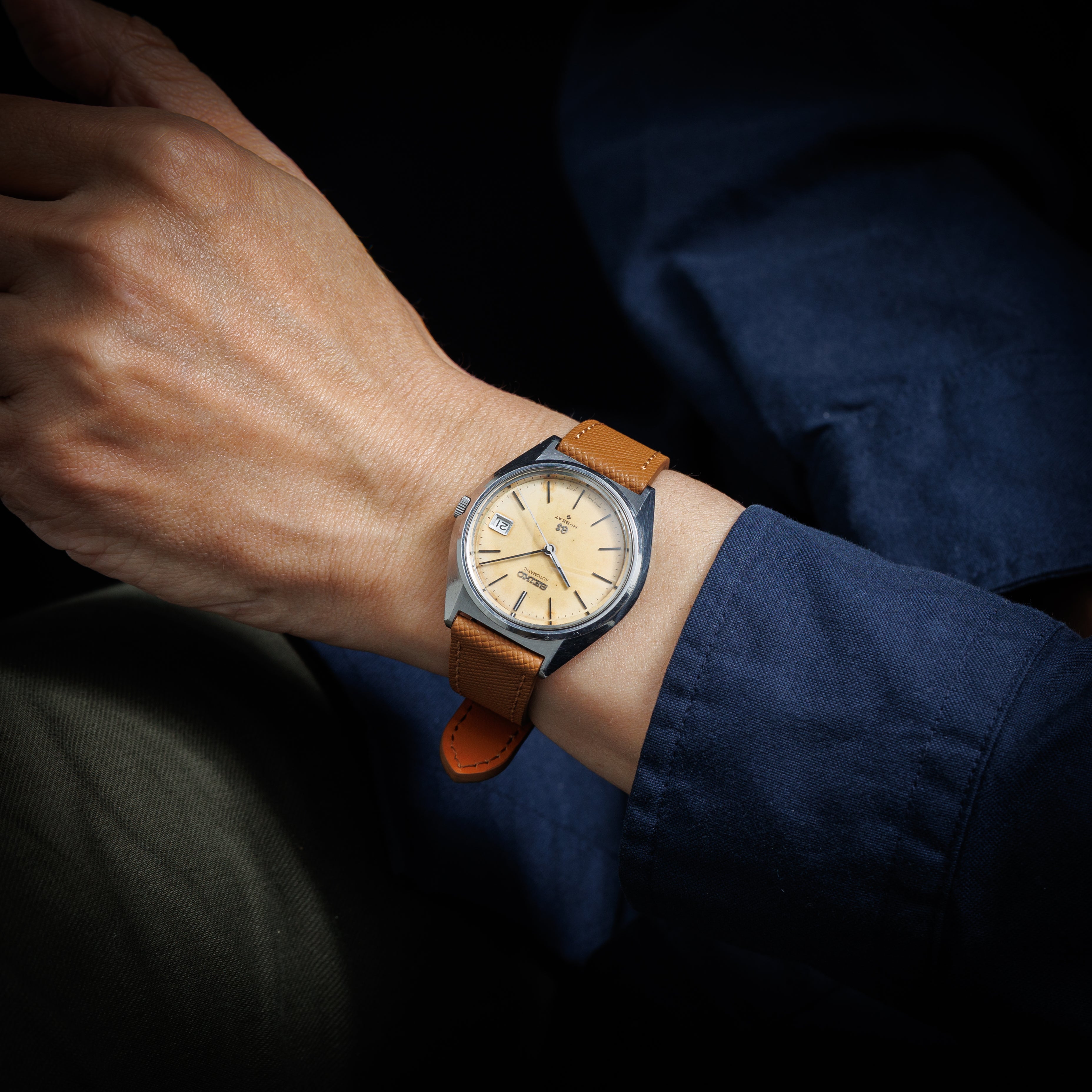 グランドセイコー 1970年製/昭和45年製 Ref.5645-7010 パティーナダイヤル  56GS ハイビート自動巻き