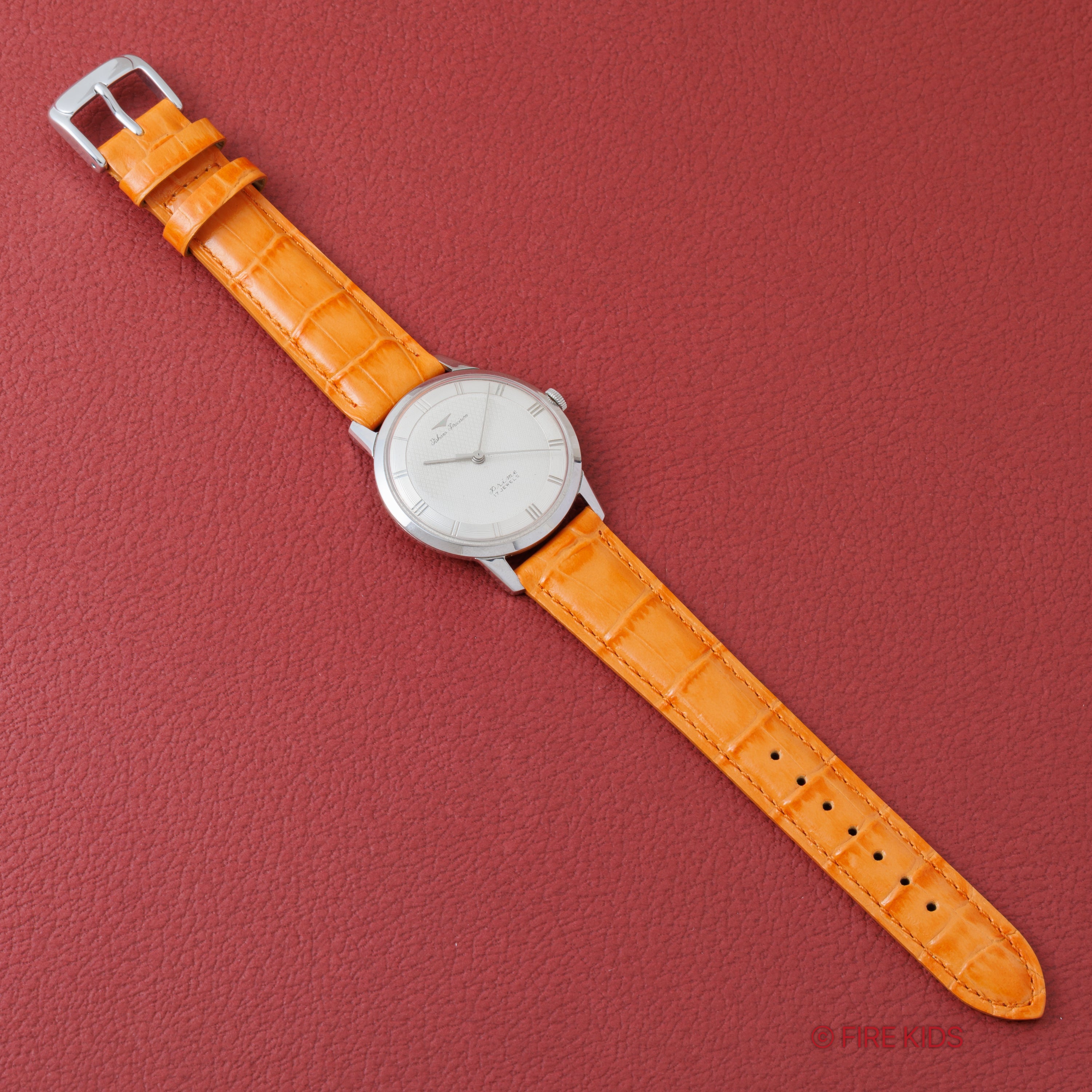 タカノ プレシジョン プライム 17石 手巻き 1950年代製 Ref.14042 変わり文字盤