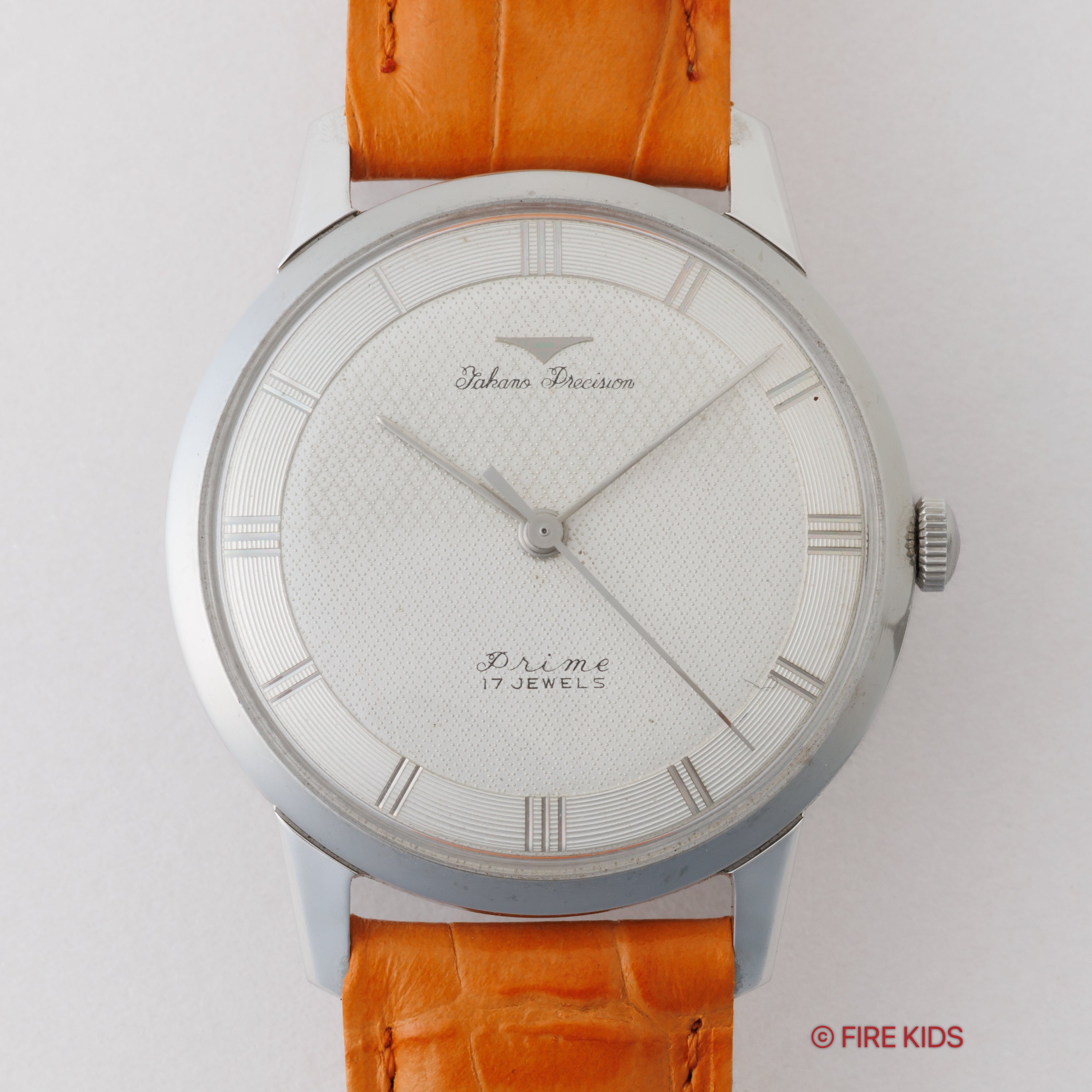 タカノ プレシジョン プライム 17石 手巻き 1950年代製 Ref.14042 変わり文字盤