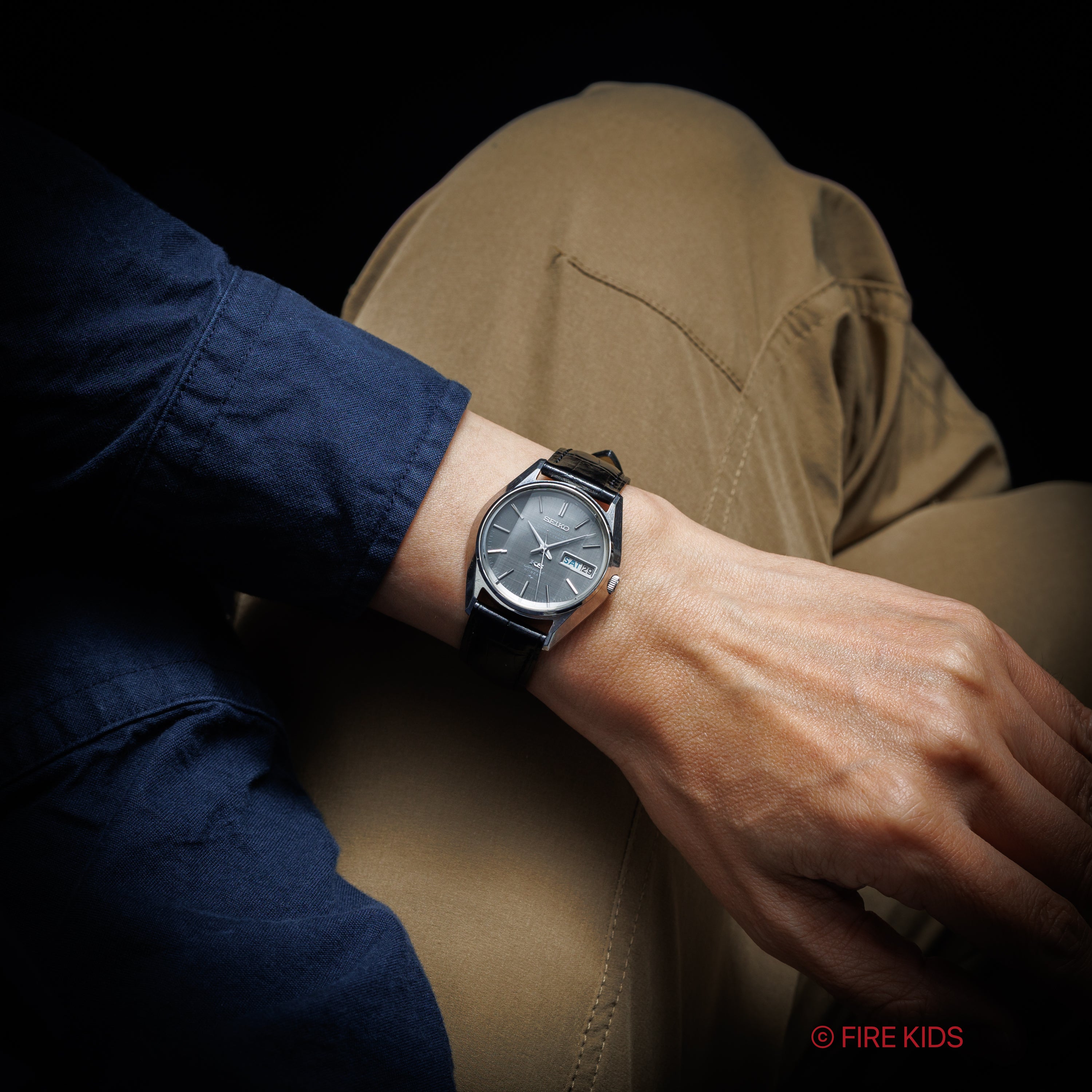 キングセイコー 52KS スペシャル 自動巻き 1972年製 グレーダイヤル カットガラス