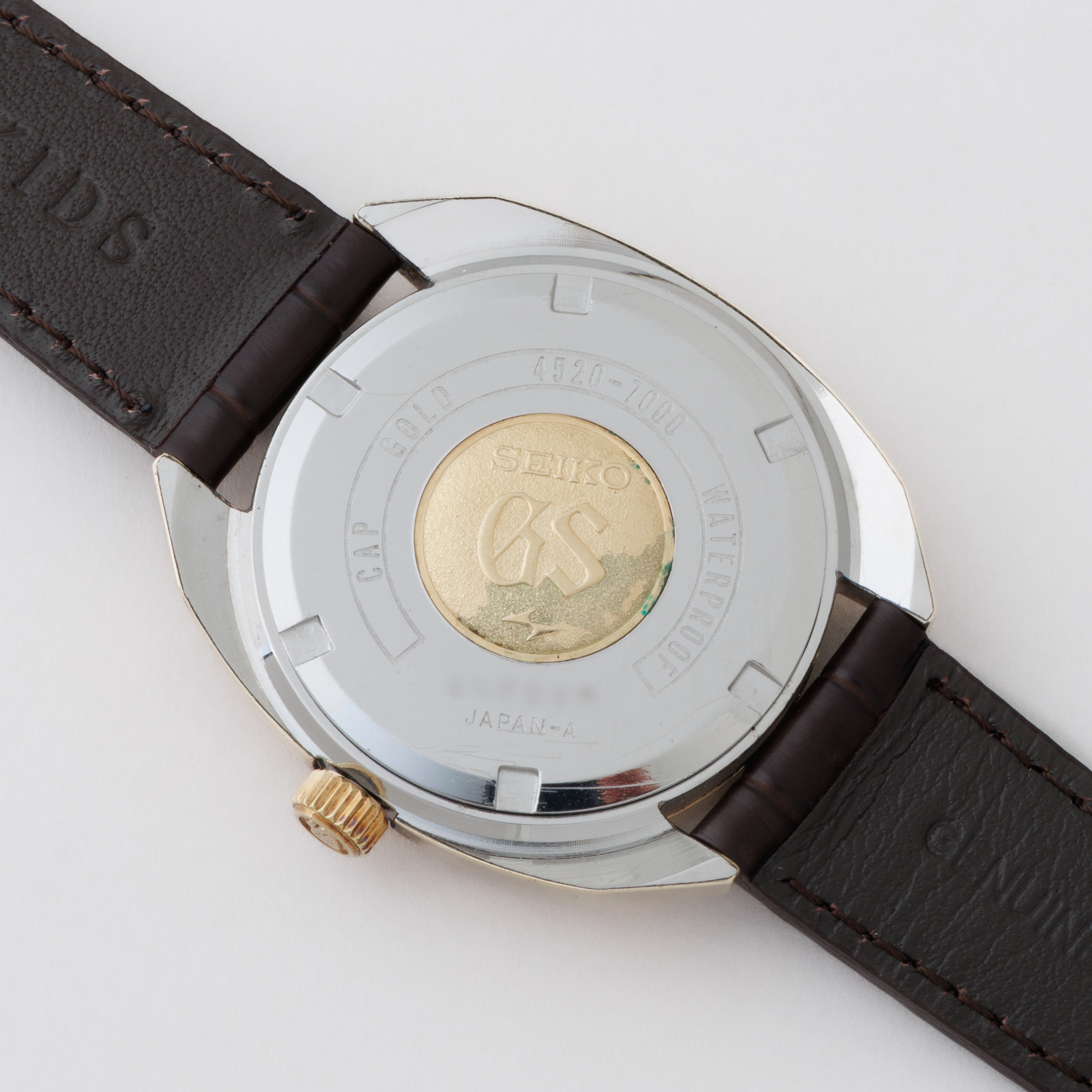 グランドセイコー ハイビート 36000 CAPゴールド オクタゴンケース 手巻き10振動 1969年製 Ref.4520-7000