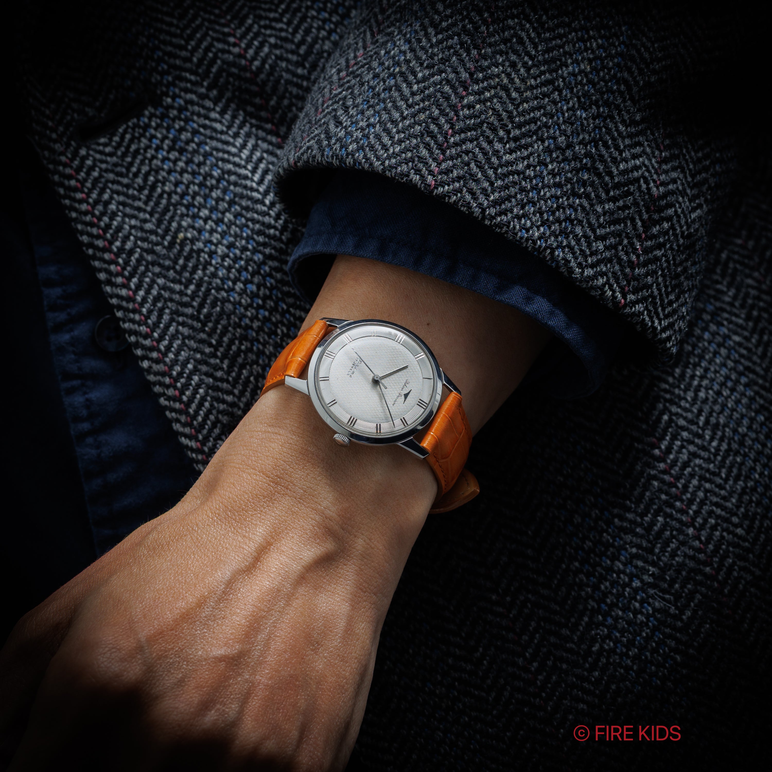 タカノ プレシジョン プライム 17石 手巻き 1950年代製 Ref.14042 変わり文字盤