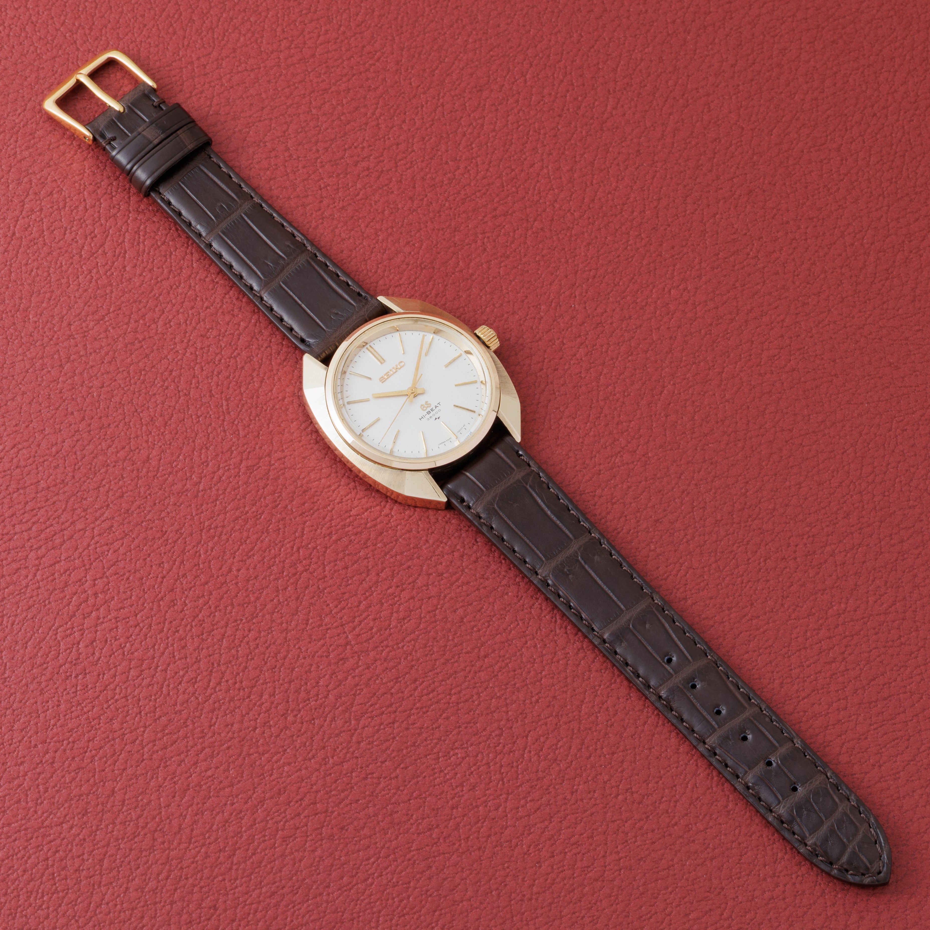 グランドセイコー ハイビート 36000 CAPゴールド オクタゴンケース 手巻き10振動 1969年製 Ref.4520-7000