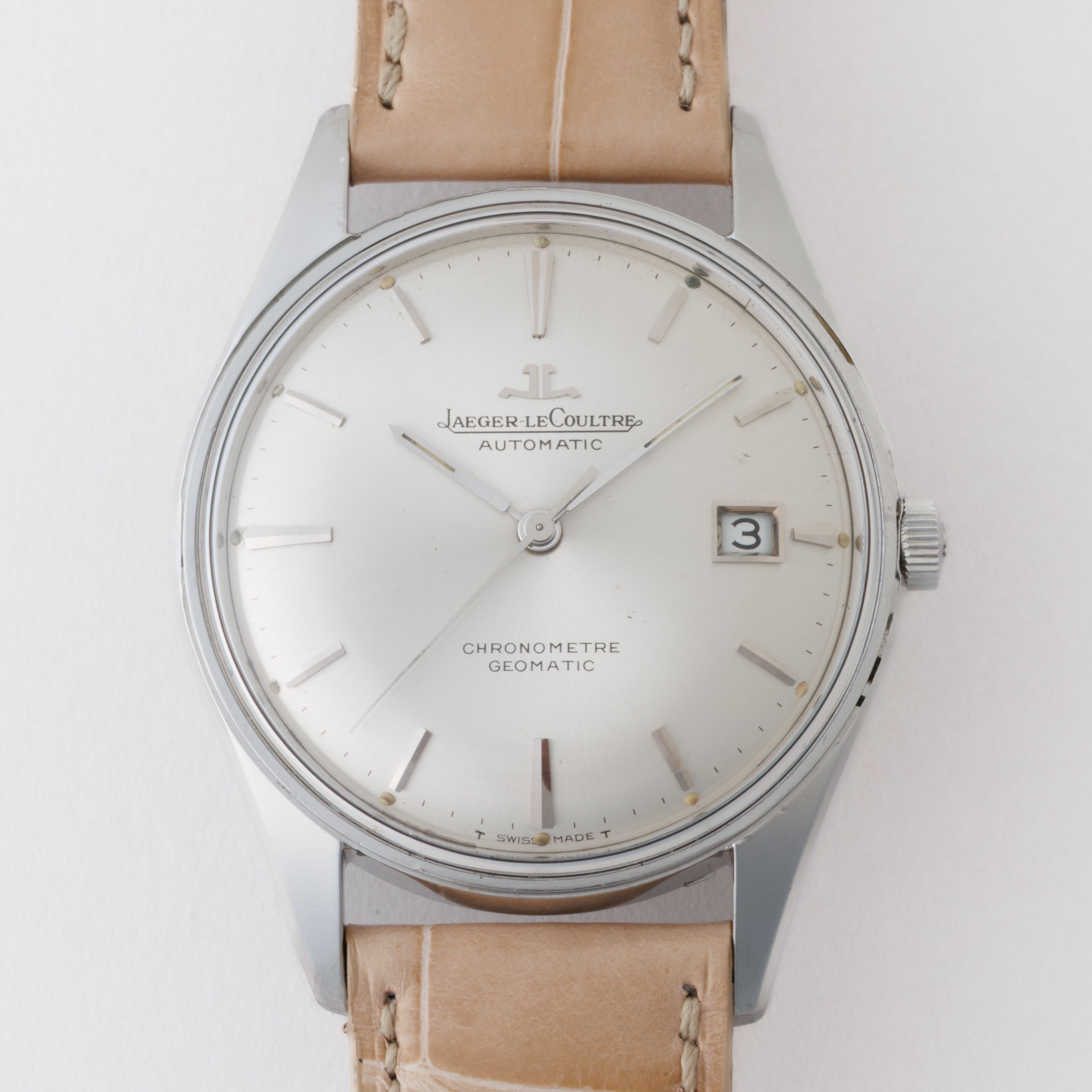 ジャガールクルト ジオマチック 1960年代製 Ref.E399 Cal.K881G クロノメータームーブ 自動巻き