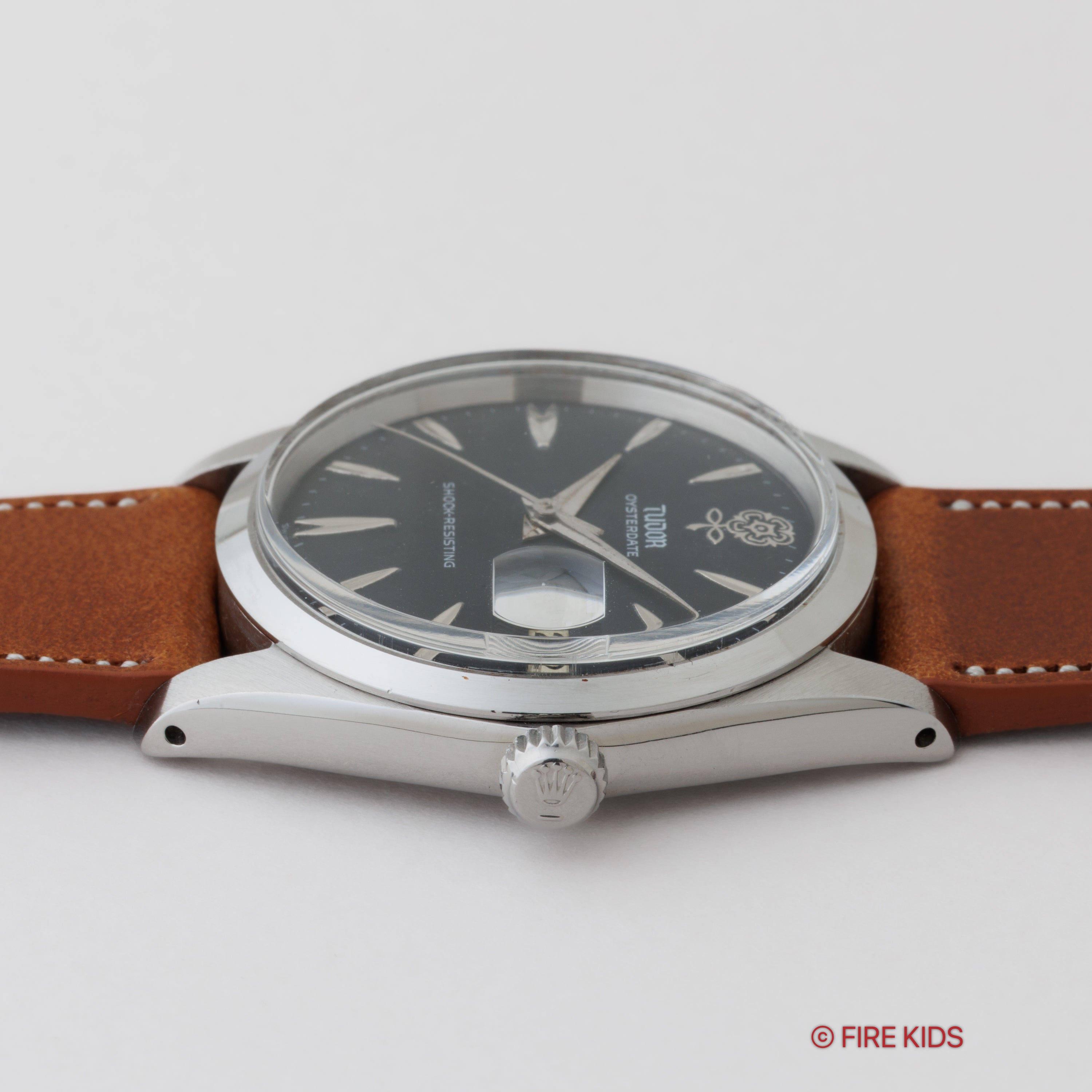 チューダー デカバラ リダンブラック 1965年製 オイスターデイト Ref.7962 王冠リューズ