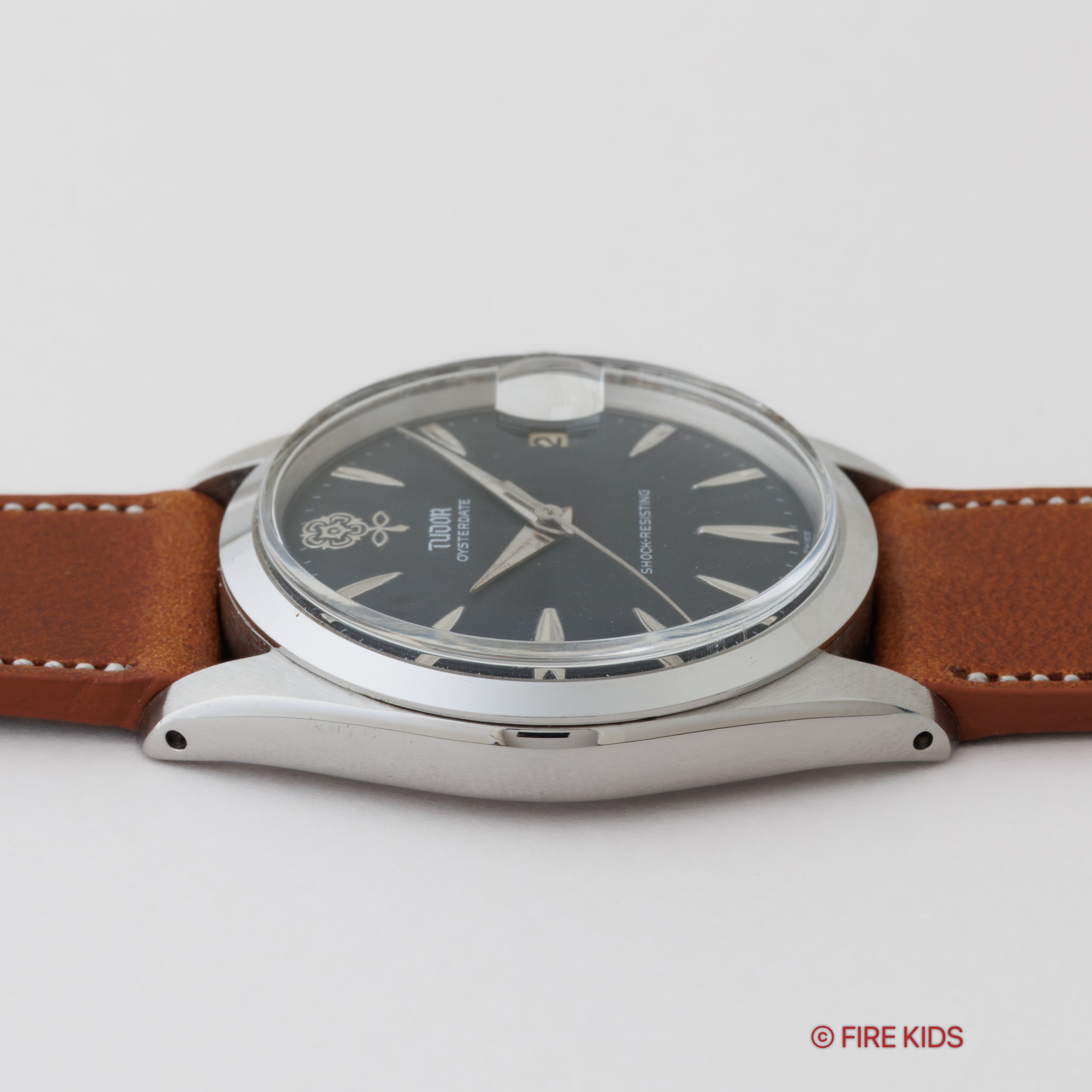 チューダー デカバラ リダンブラック 1965年製 オイスターデイト Ref.7962 王冠リューズ