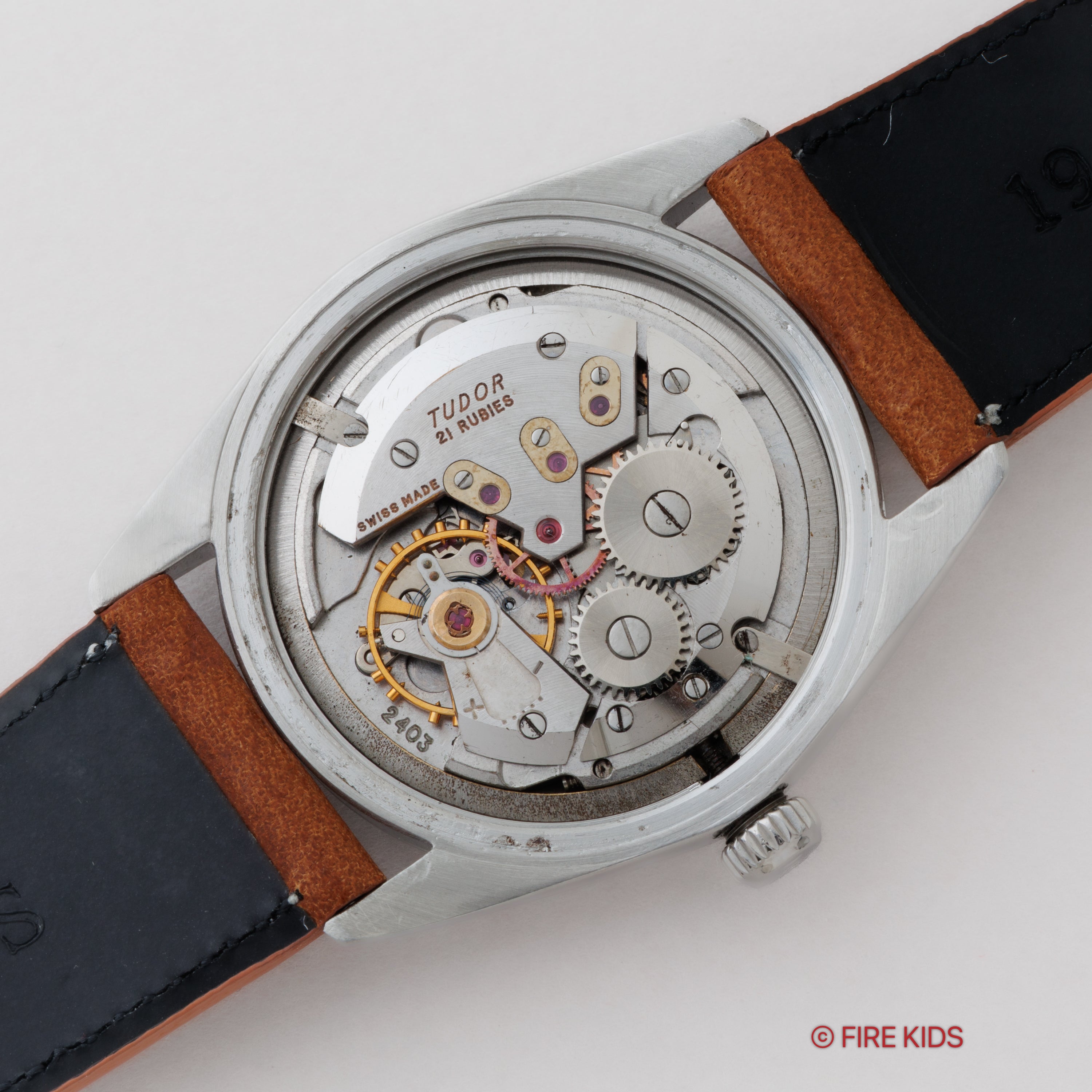 チューダー デカバラ リダンブラック 1965年製 オイスターデイト Ref.7962 王冠リューズ