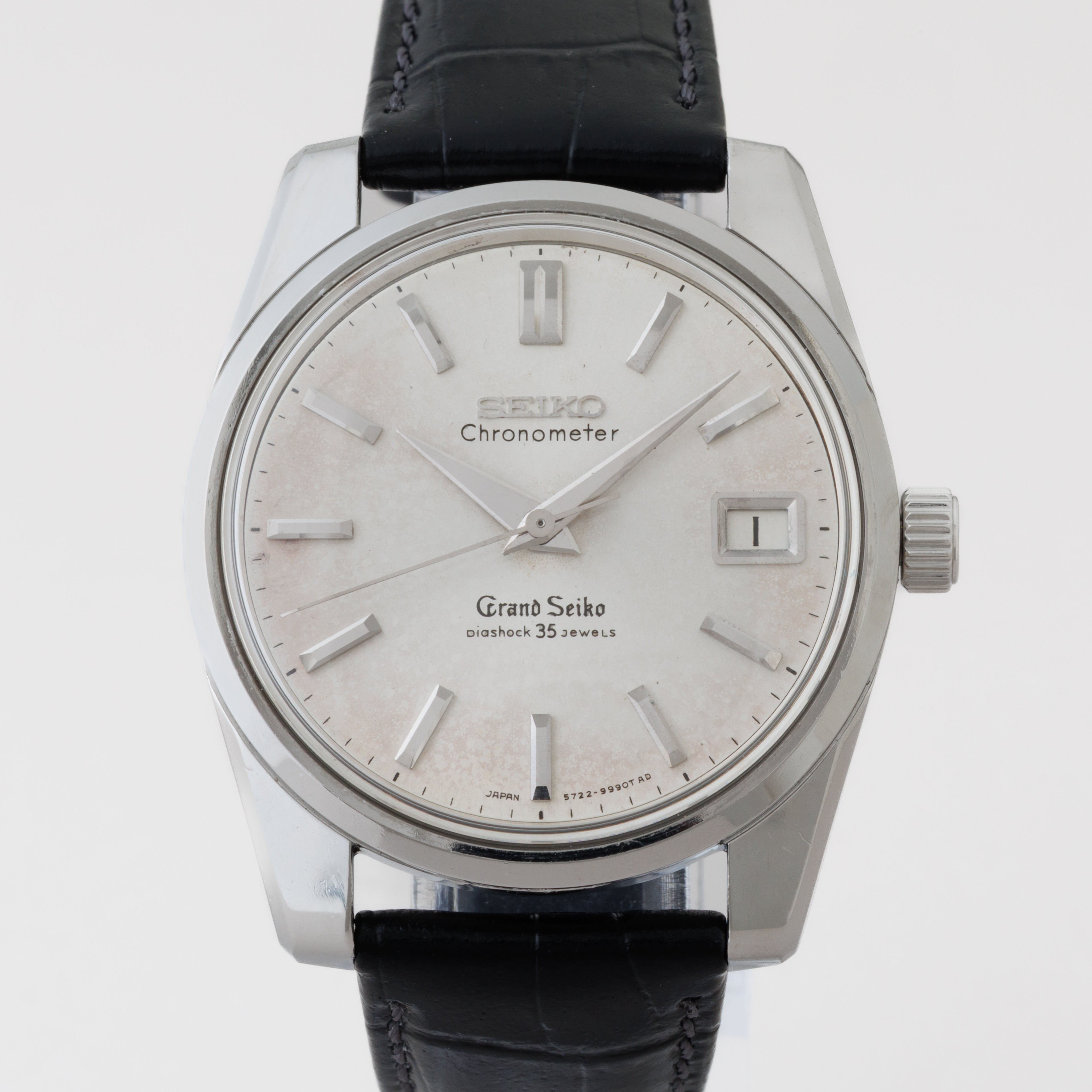 グランドセイコー 2nd前期 セルフデーター 1965年製 Ref.5722-9990 57GS クロノメーター 獅子メダル