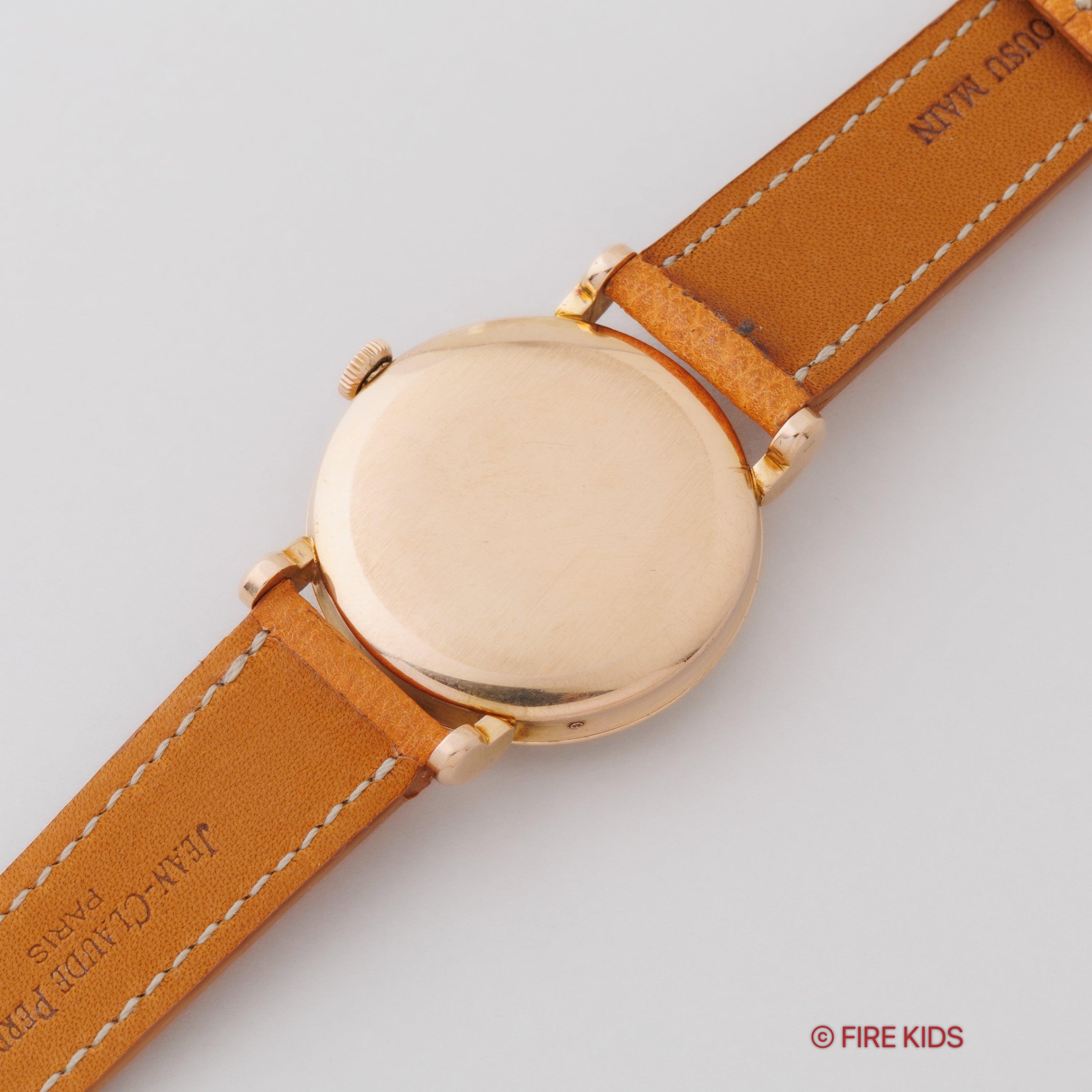 オメガ 18金無垢ピンクゴールド コスミックトリプルカレンダー ムーンフェイズ 1948年製 創立100周年モデル Cal.381