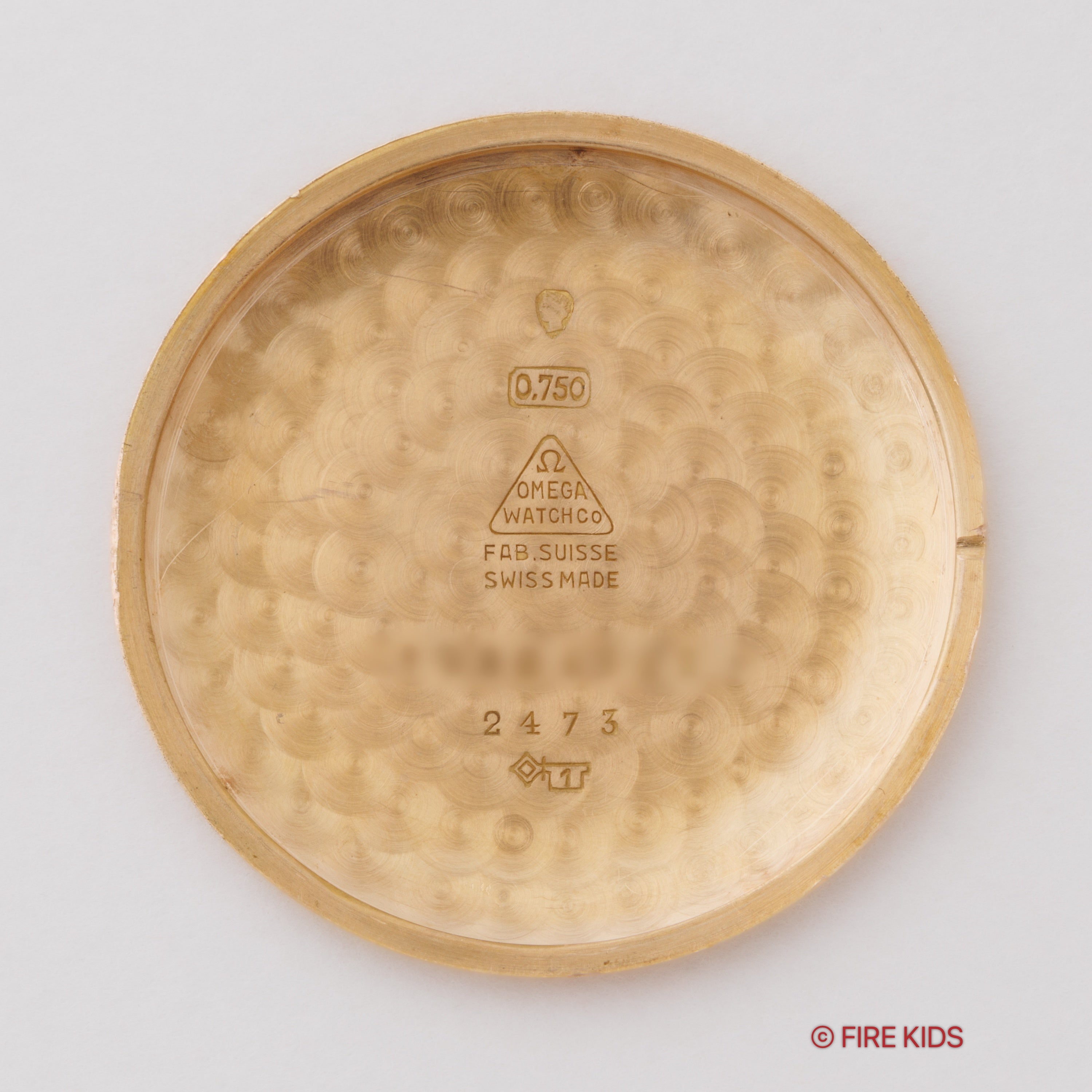 オメガ 18金無垢ピンクゴールド コスミックトリプルカレンダー ムーンフェイズ 1948年製 創立100周年モデル Cal.381