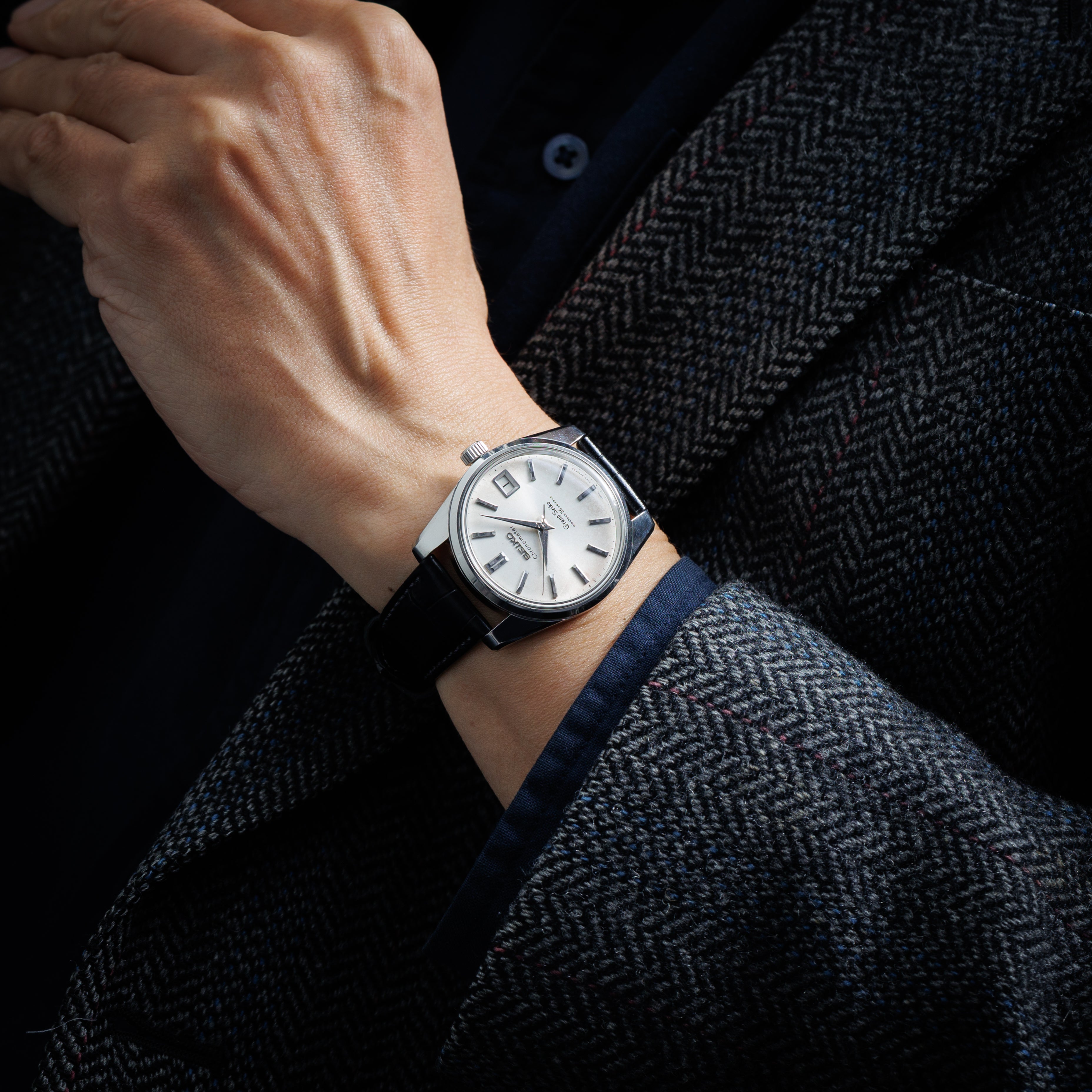 グランドセイコー 2nd前期 セルフデーター 1965年製 Ref.5722-9990 57GS クロノメーター 獅子メダル