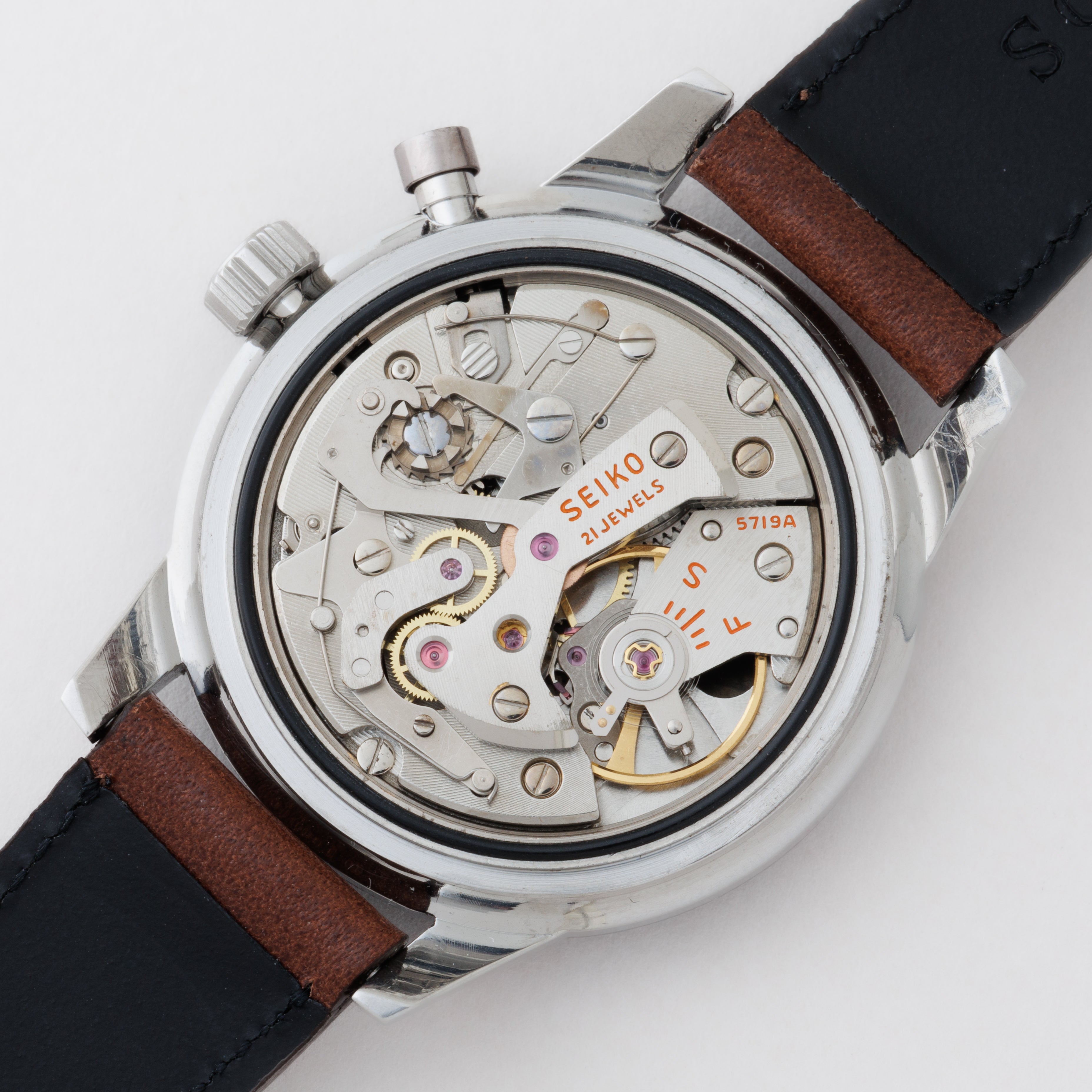 セイコー ワンプッシュクロノグラフ 1964年製 Ref.45899 聖火マーク プラベゼル
