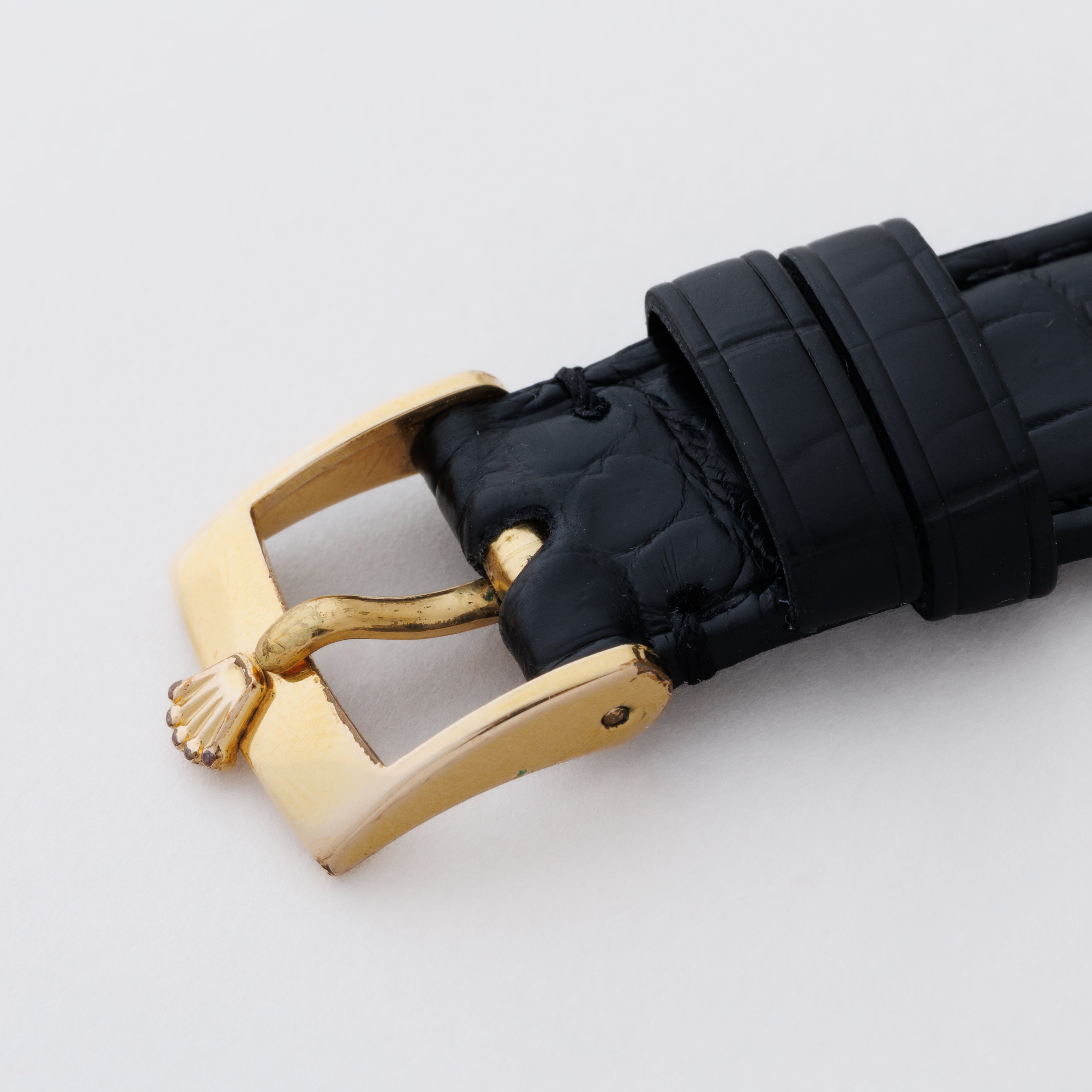 ロレックス チェリーニ 1976年製 Ref.3806 18金イエローゴールド 純正尾錠付き