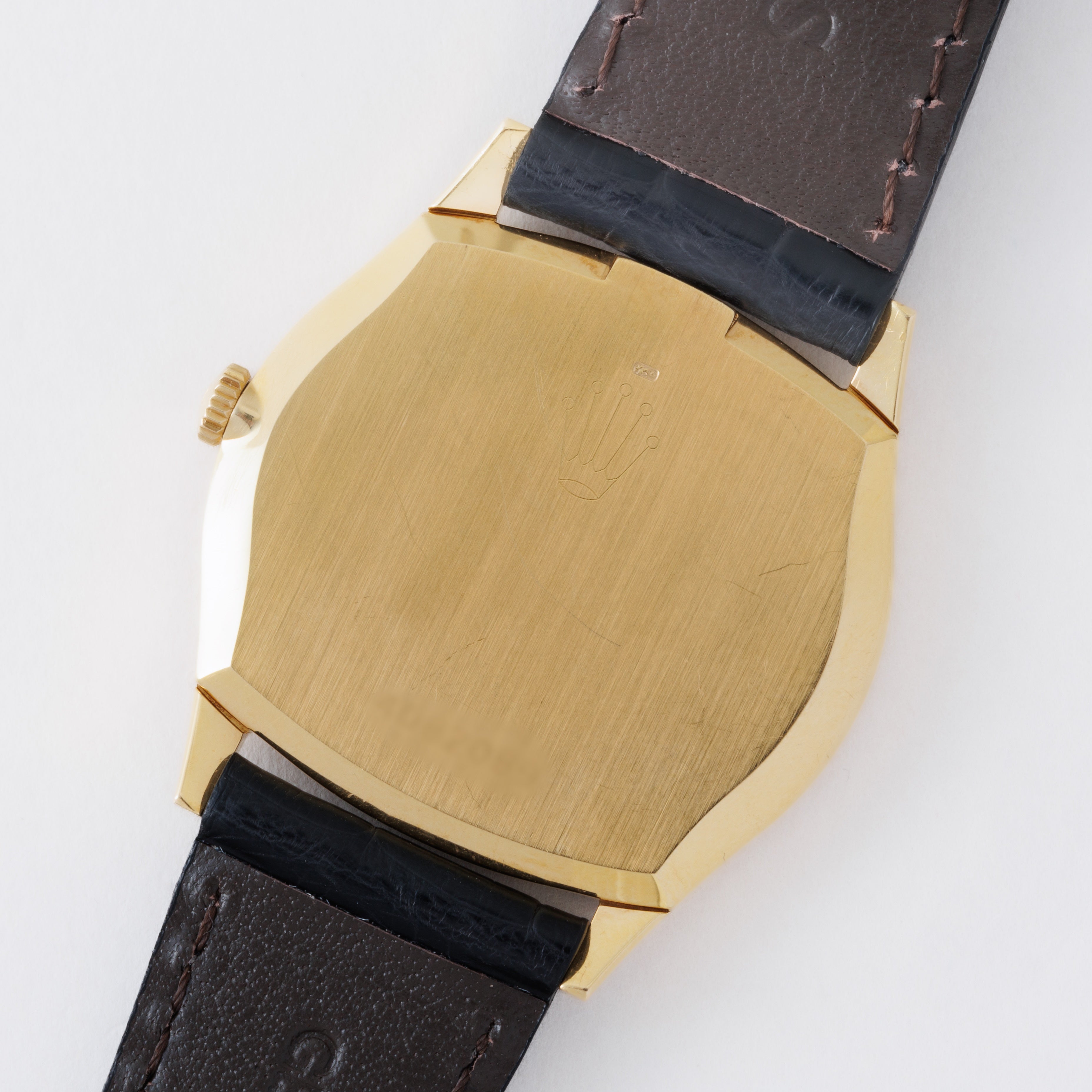 ロレックス チェリーニ 1976年製 Ref.3806 18金イエローゴールド 純正尾錠付き