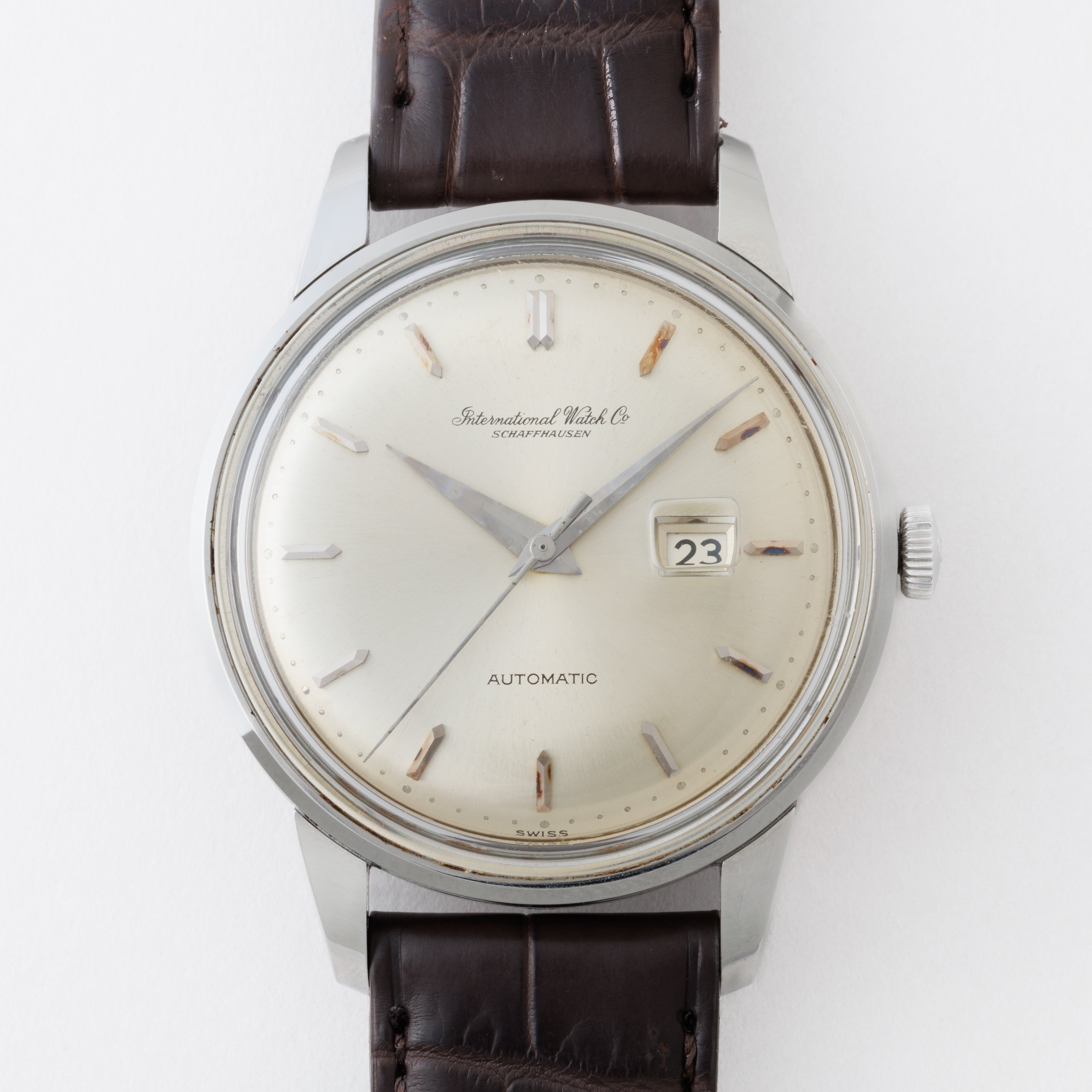 IWC ラウンドケース 1966年製 Ref.648A 寄り目 Cal.8531
