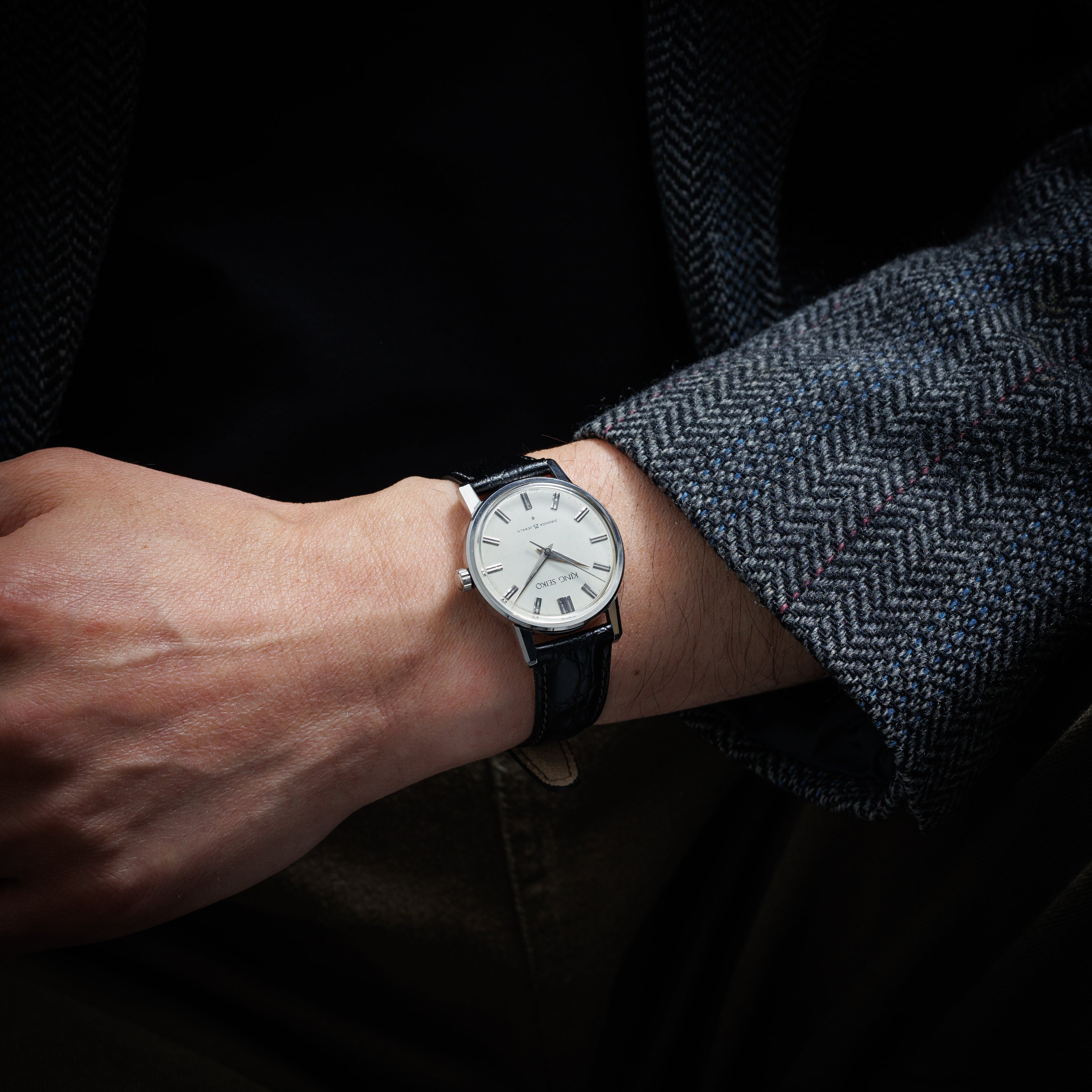 キングセイコー ファーストモデル 1963年製 Ref.J14102E KS ステンレスケース SDダイヤル