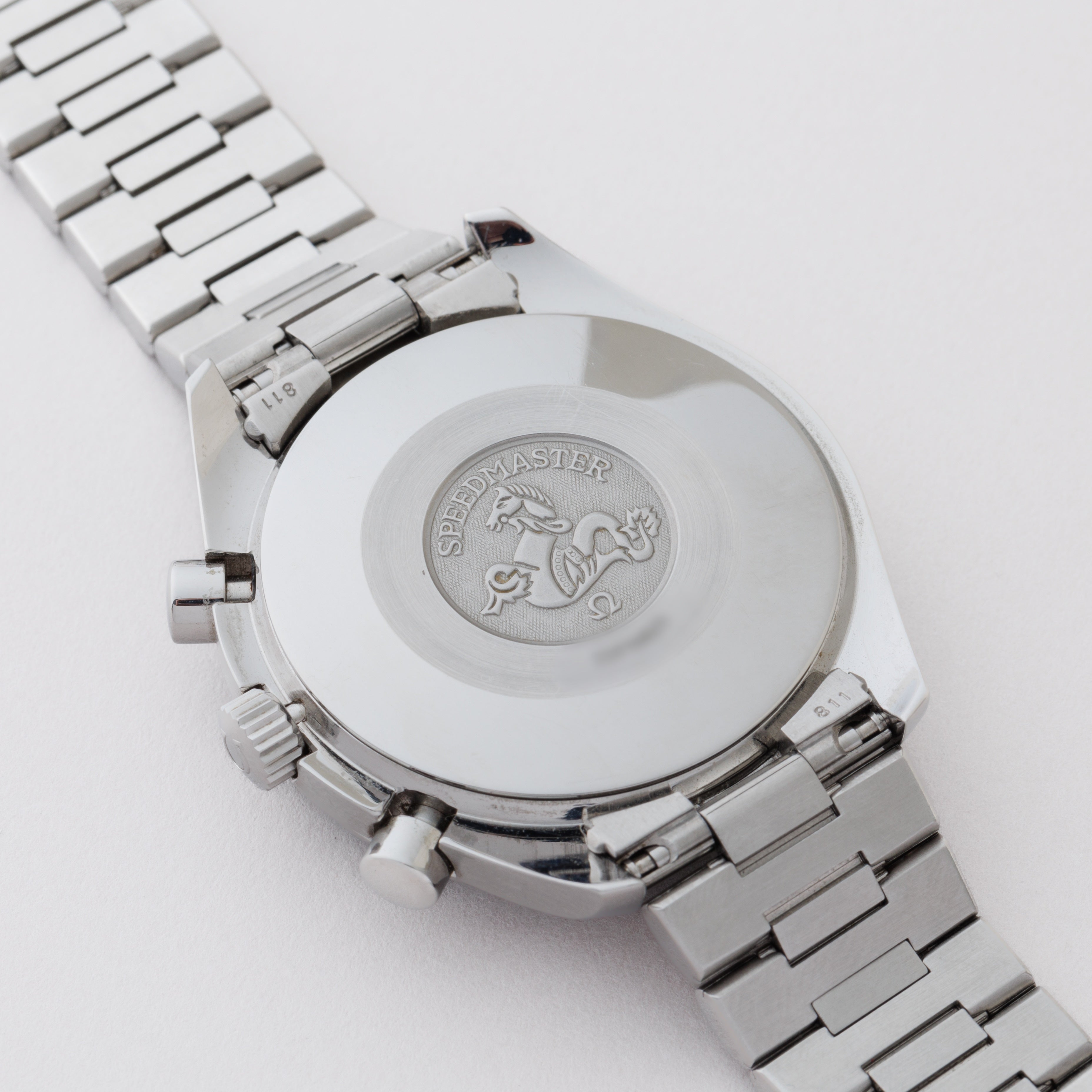 オメガ スピードマスター レーシング 1998年製 Ref.3510.81 ブルーダイヤル 箱、ギャラ付き