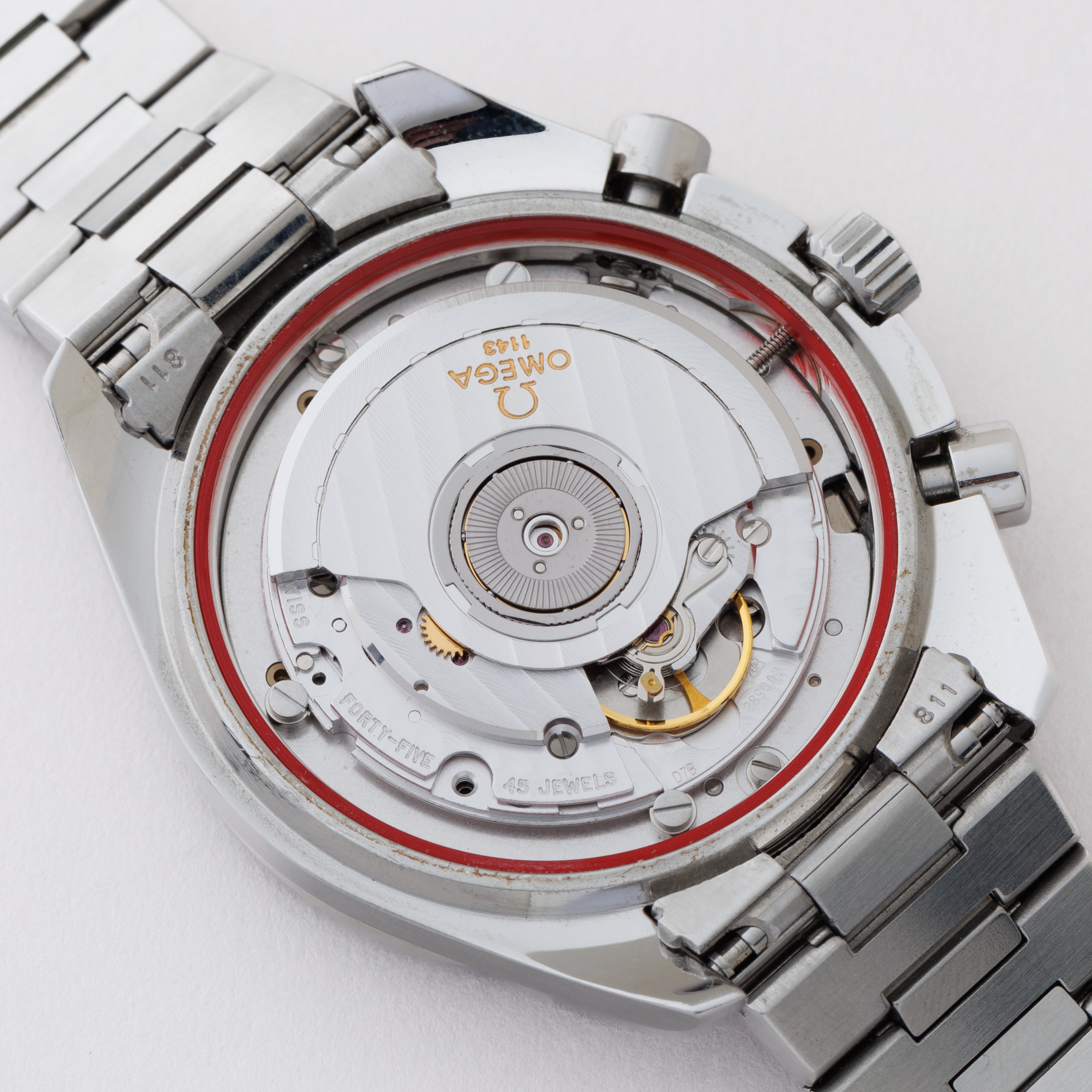 オメガ スピードマスター レーシング 1998年製 Ref.3510.81 ブルーダイヤル 箱、ギャラ付き