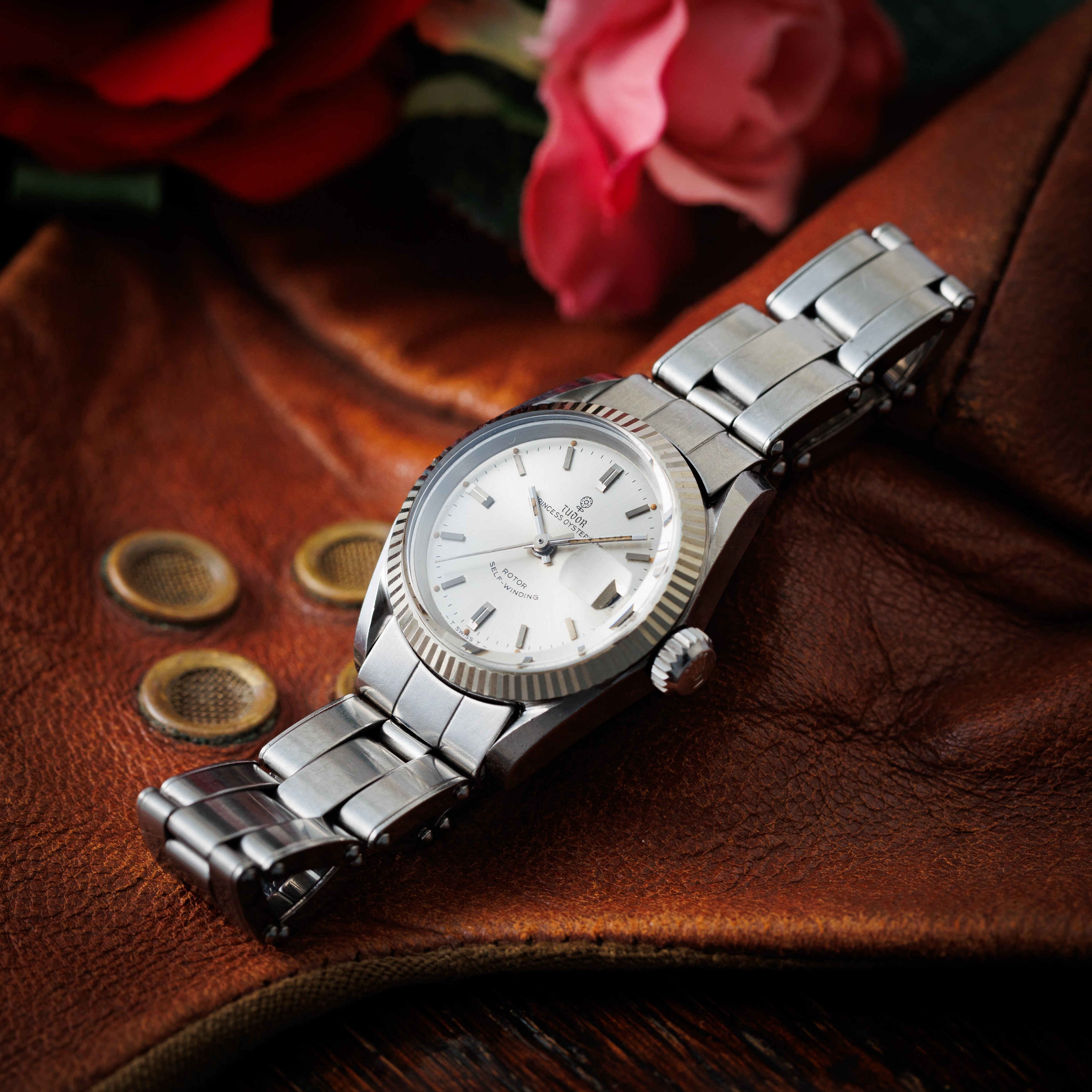 チューダー 小バラ レディース 1967年製 Ref.7596/4 プリンセスオイスターデイト