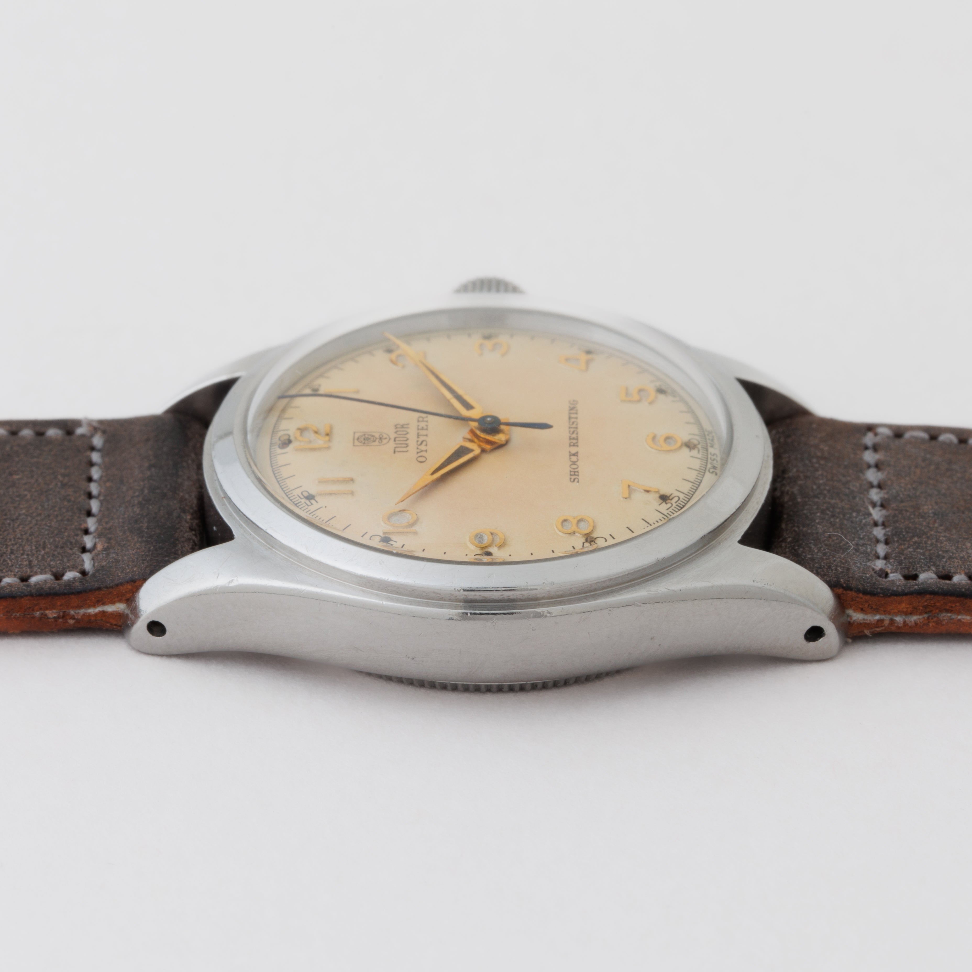 チューダー オイスター 1955年製 盾バラ 全アラビアダイヤル