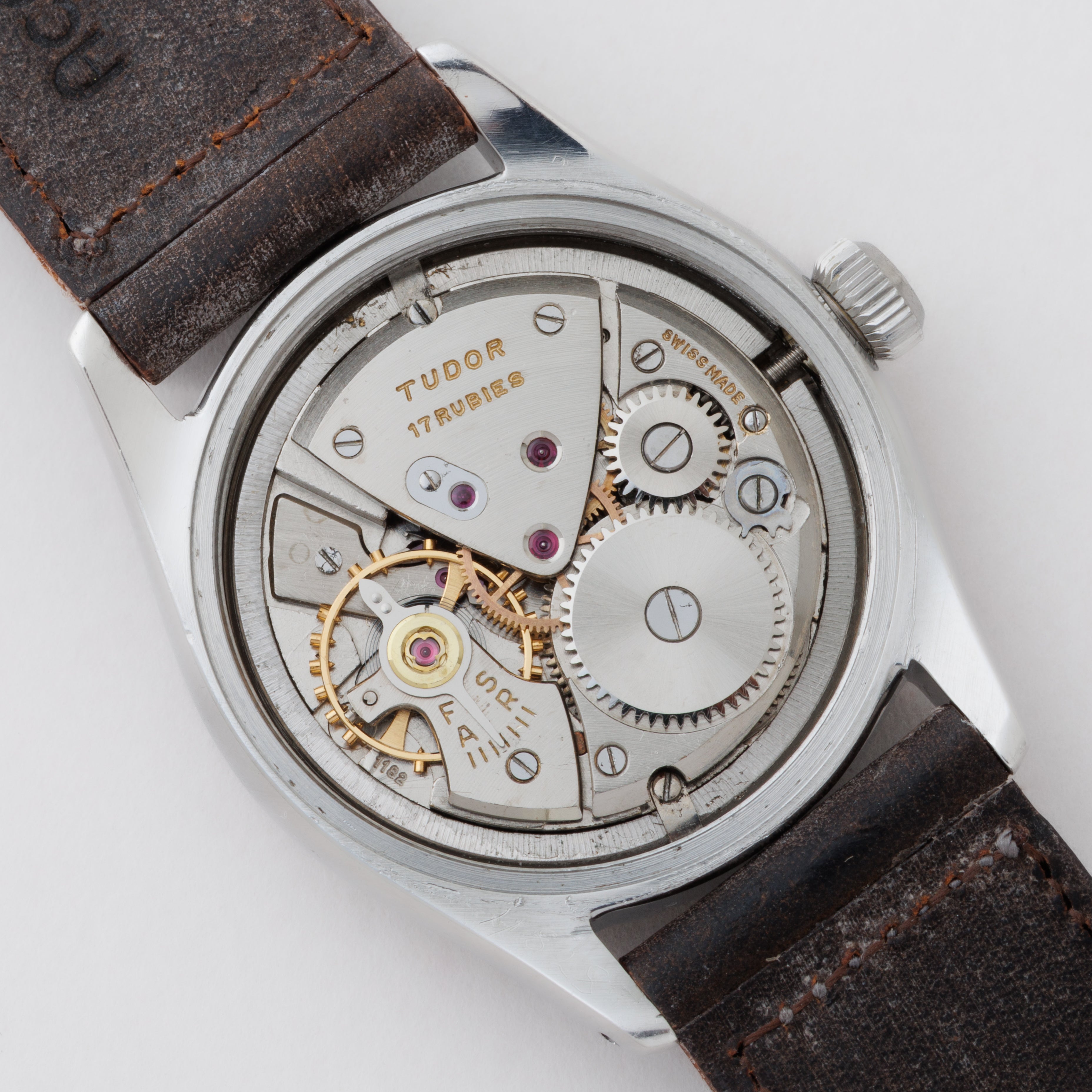 チューダー オイスター 1955年製 盾バラ 全アラビアダイヤル