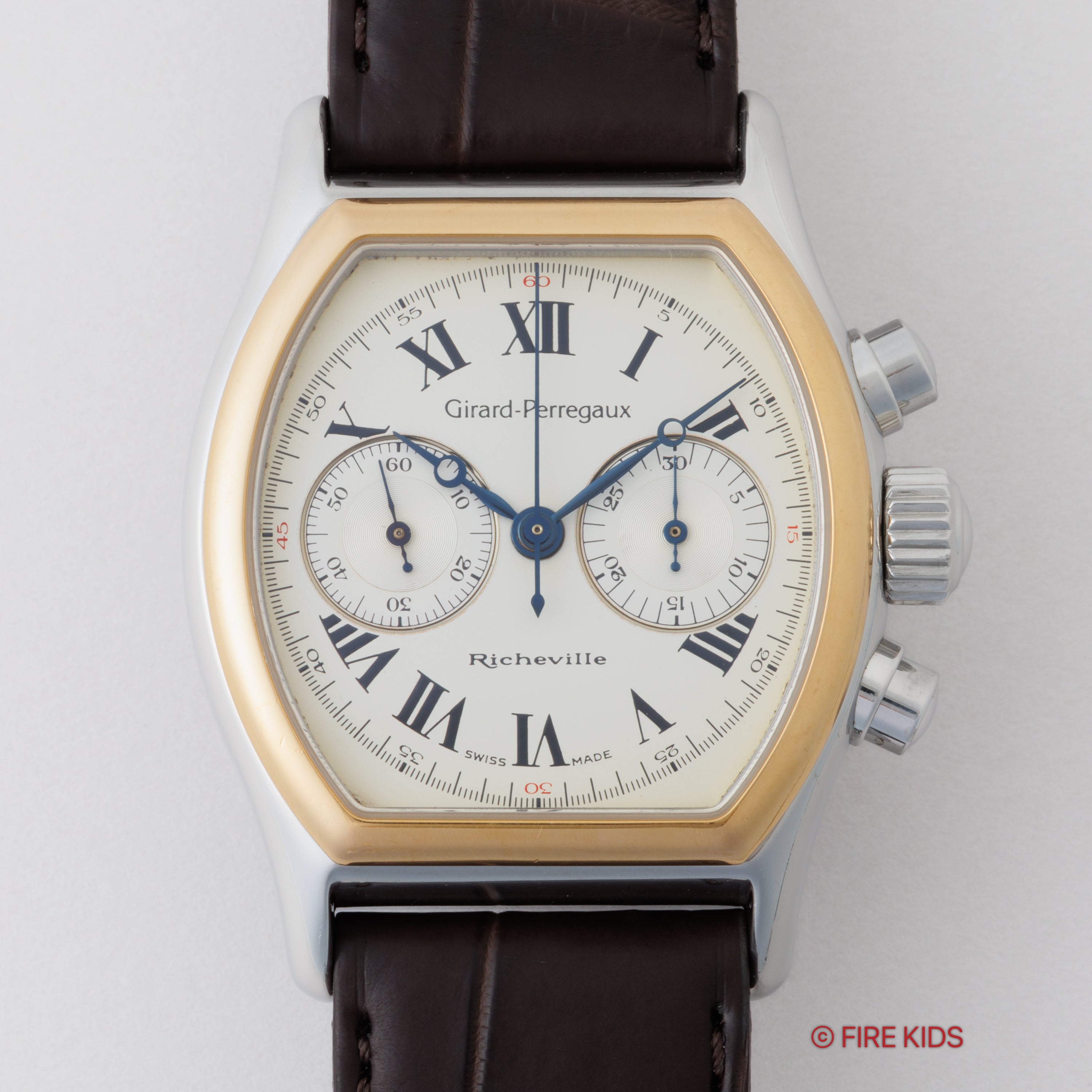 ジラールペルゴ リシュビル 1990年代製 手巻き コンビ Ref.2710 Cal.1872