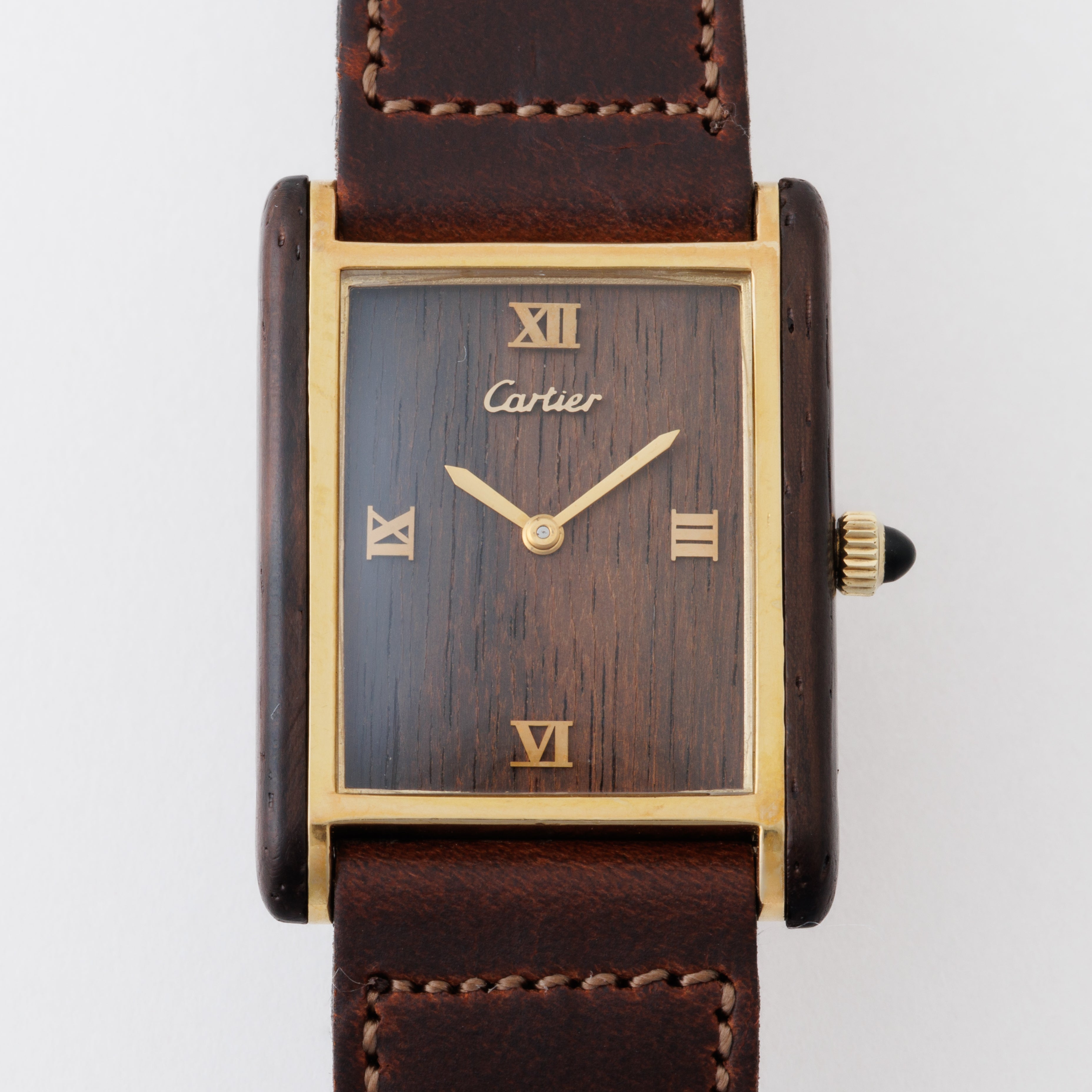カルティエ オーガニック タンク ウッド ブティック限定 Ref.20611 1975年~1976年製