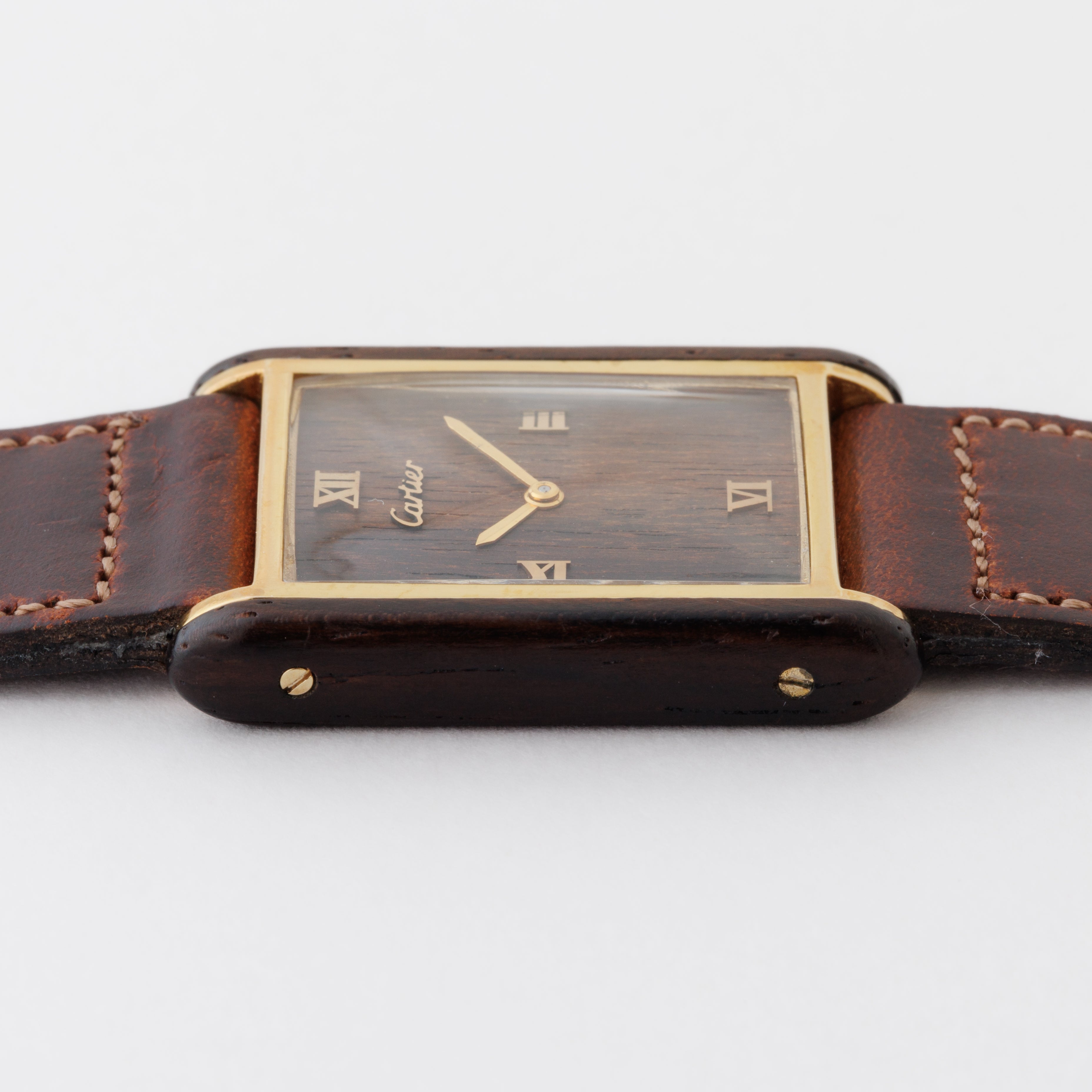 カルティエ オーガニック タンク ウッド ブティック限定 Ref.20611 1975年~1976年製