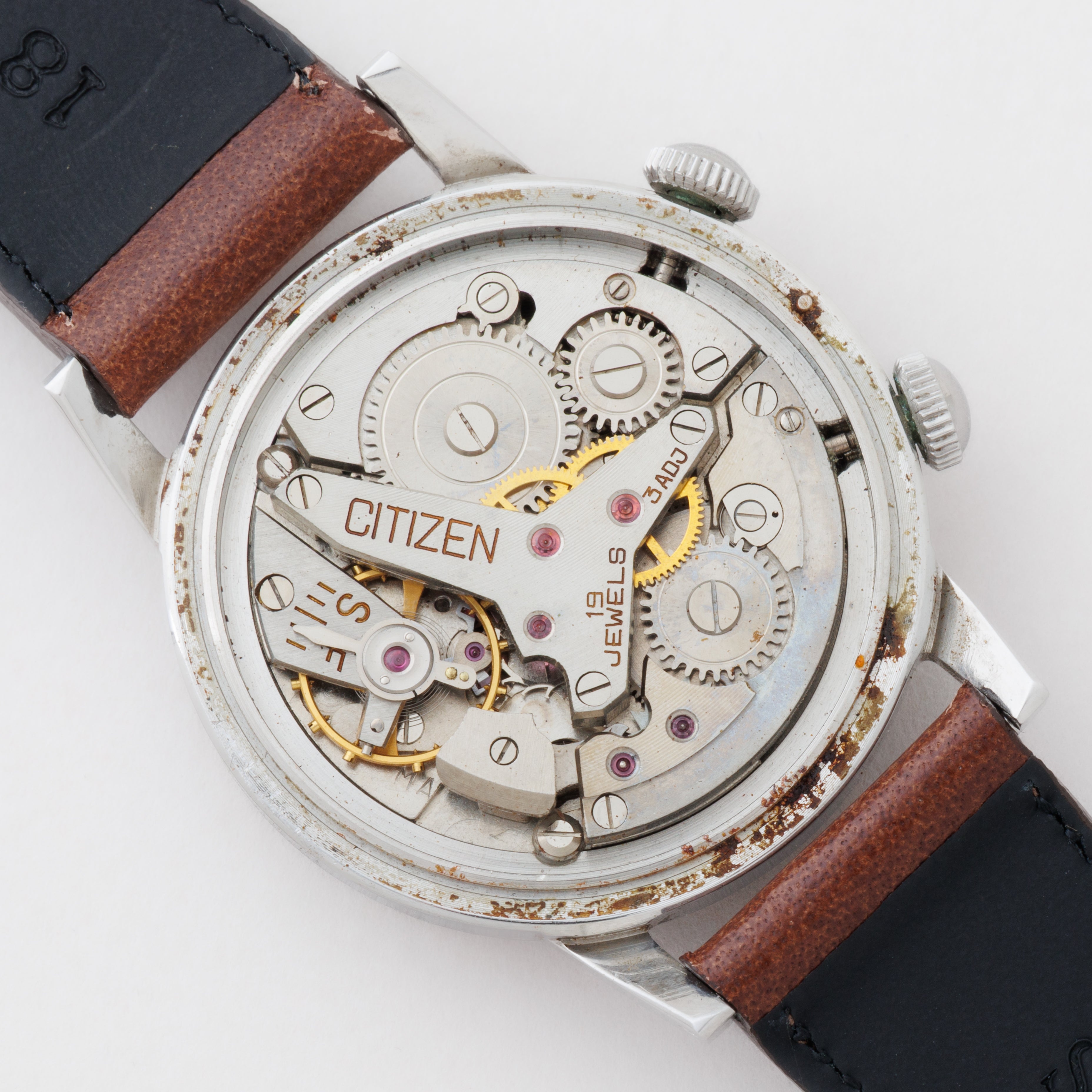 シチズンアラーム 1950年代製 Ref.1407057 初期 ルクルトフェイス