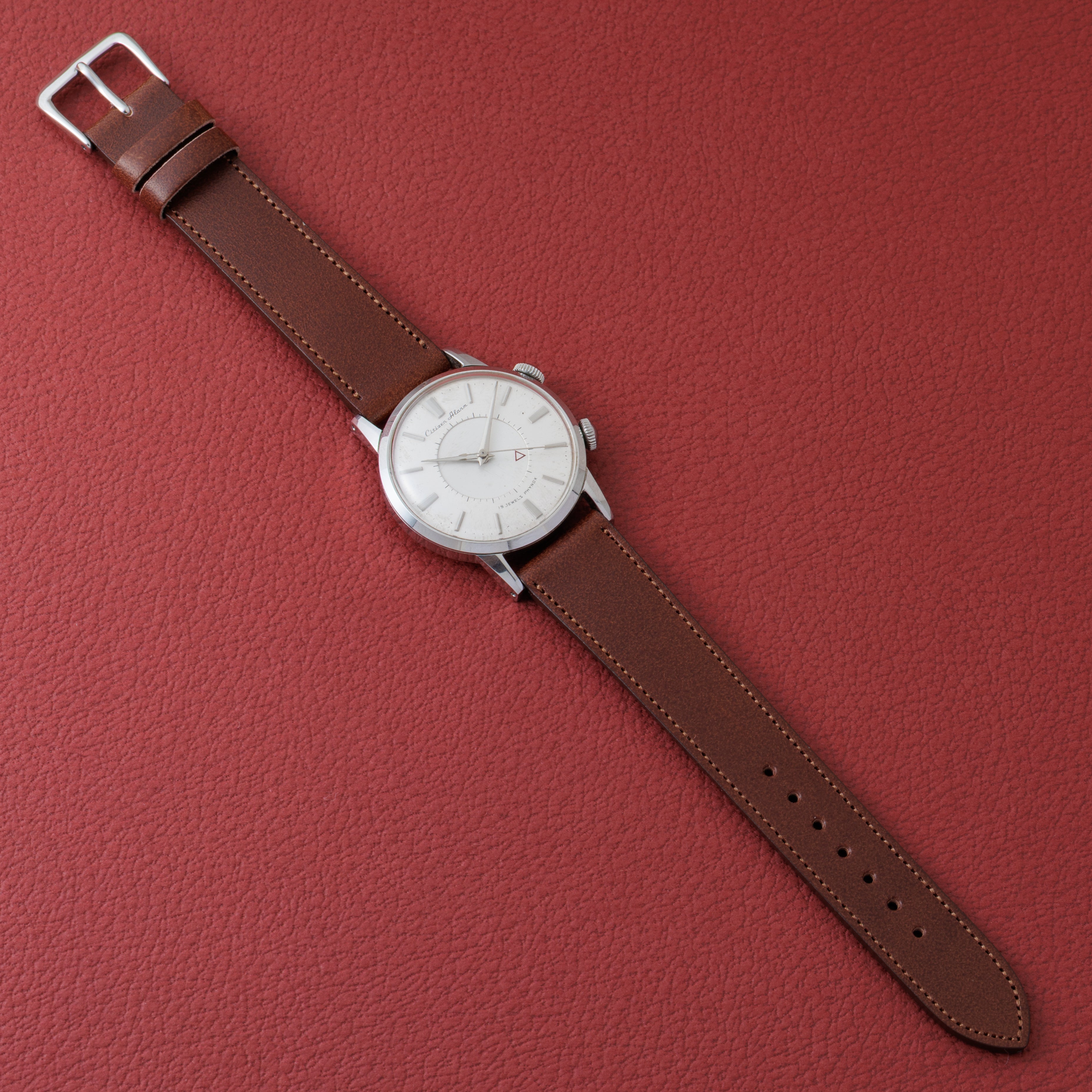 シチズンアラーム 1950年代製 Ref.1407057 初期 ルクルトフェイス