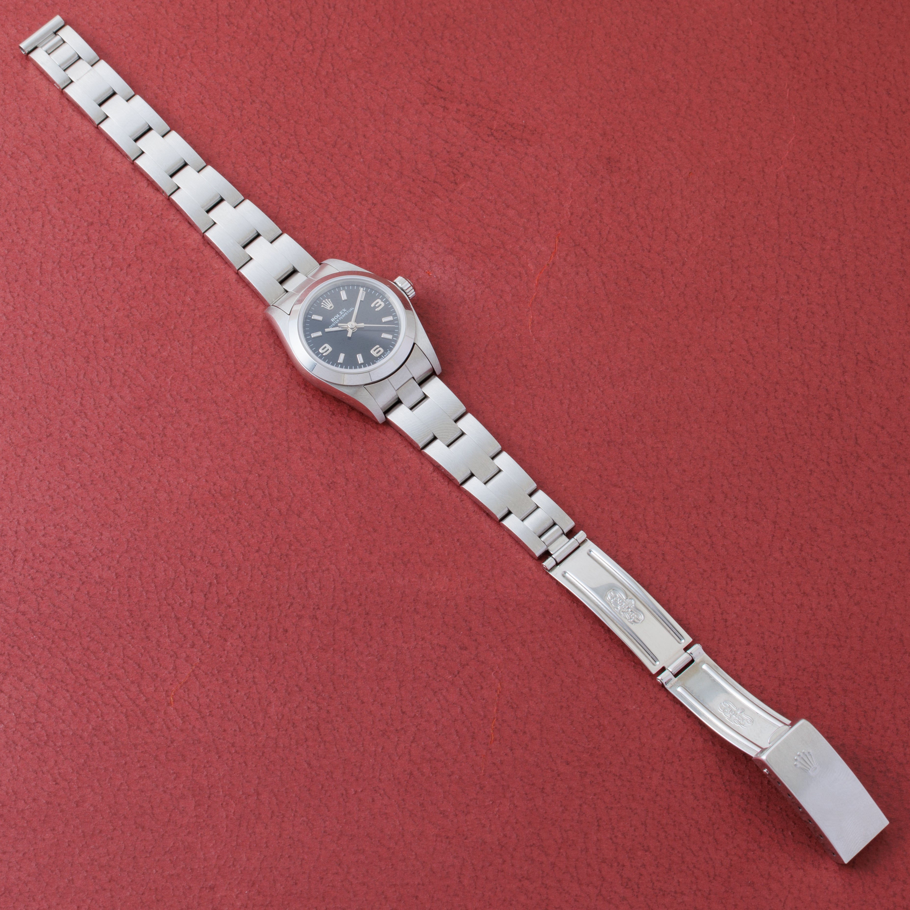 ロレックス レディース 2001年製 Ref.76080 オイスターパーペチュアル エクスプローラーダイヤル