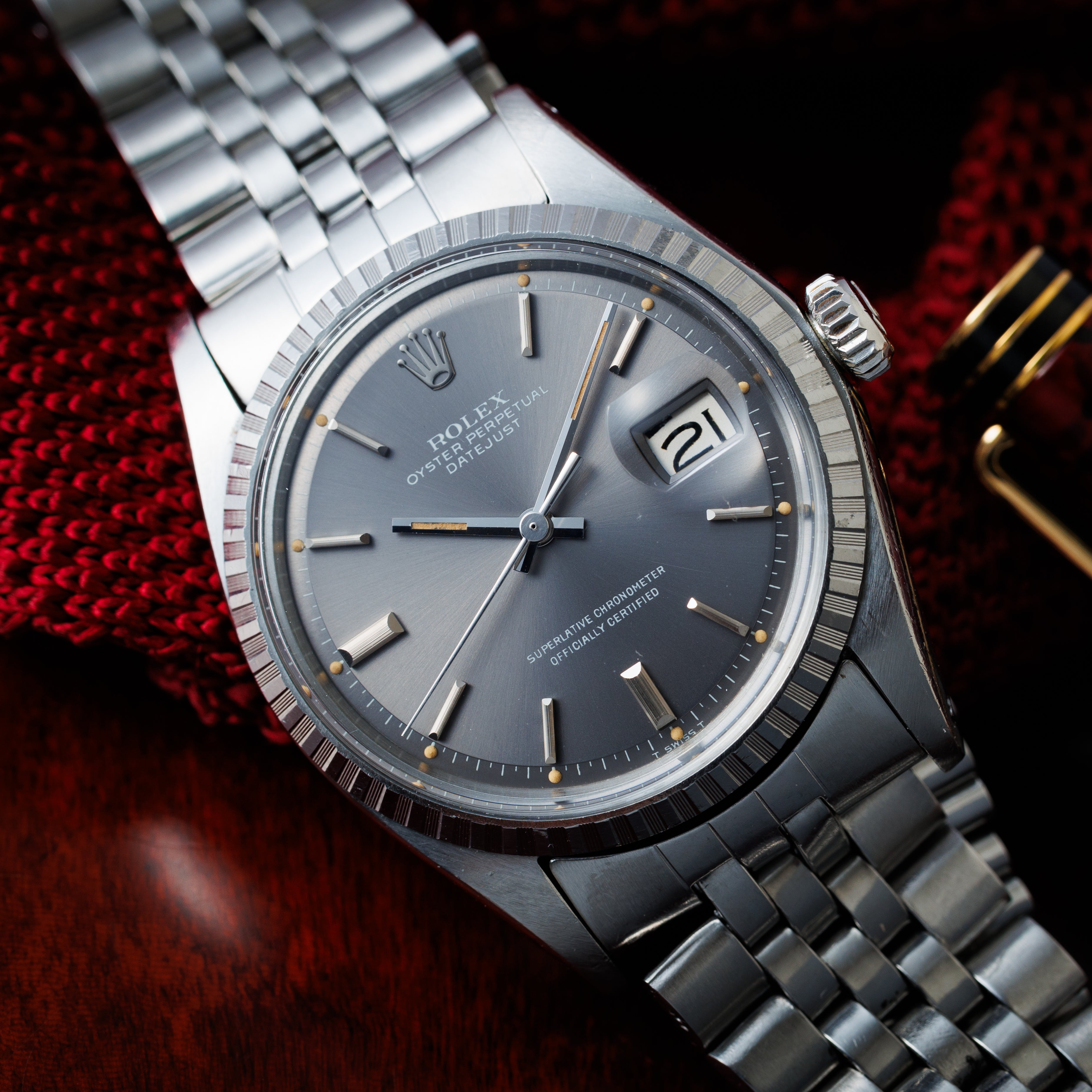 ロレックス デイトジャスト 1969年製 Ref.1603 グレーダイヤル