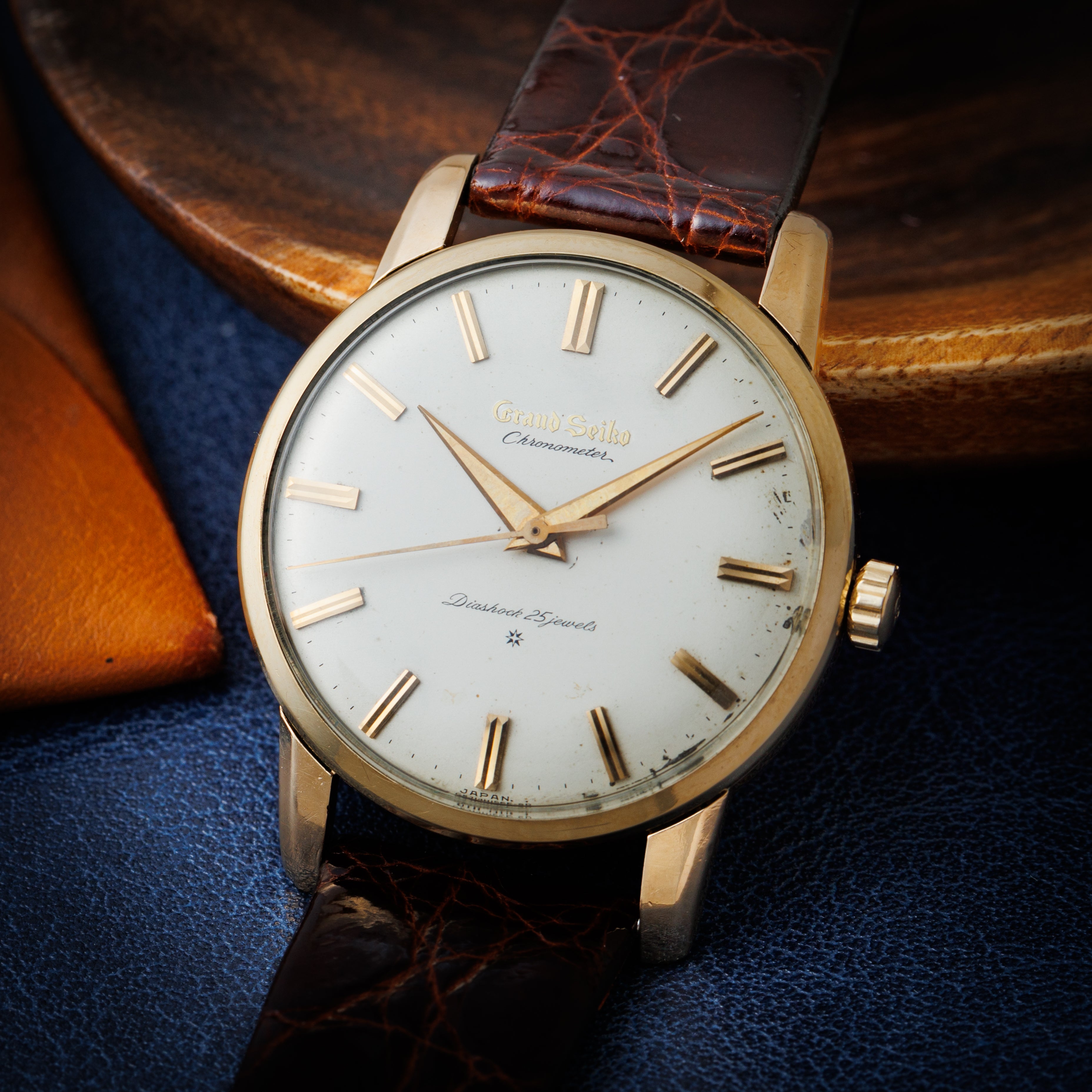 グランドセイコー1st 1963年製 Ref.J14070 GS アップライトロゴ 箱付き