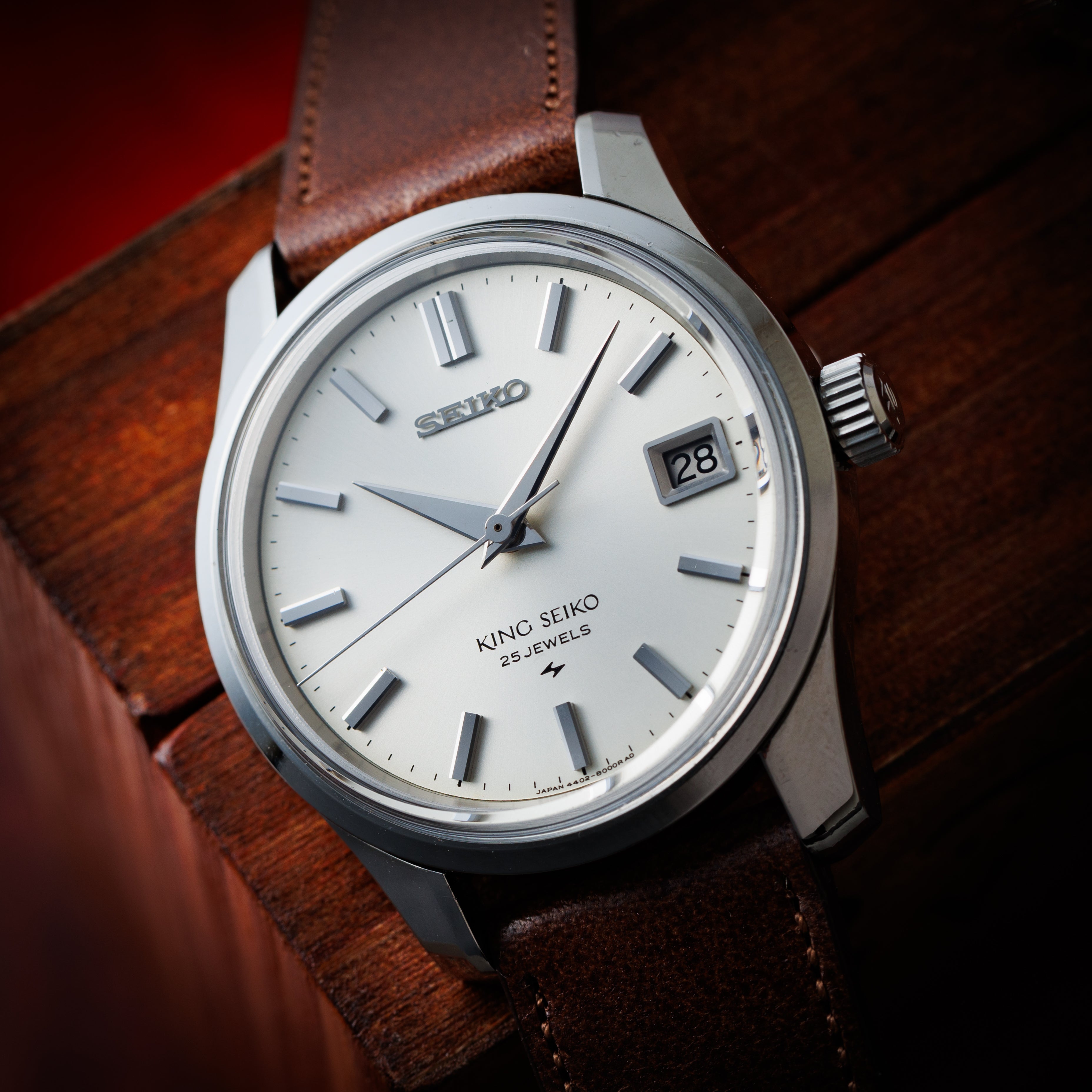 キングセイコー 1968年製 Ref.4402-8000 44KS最後期型 セイコー亀戸マーク入りメダリオン