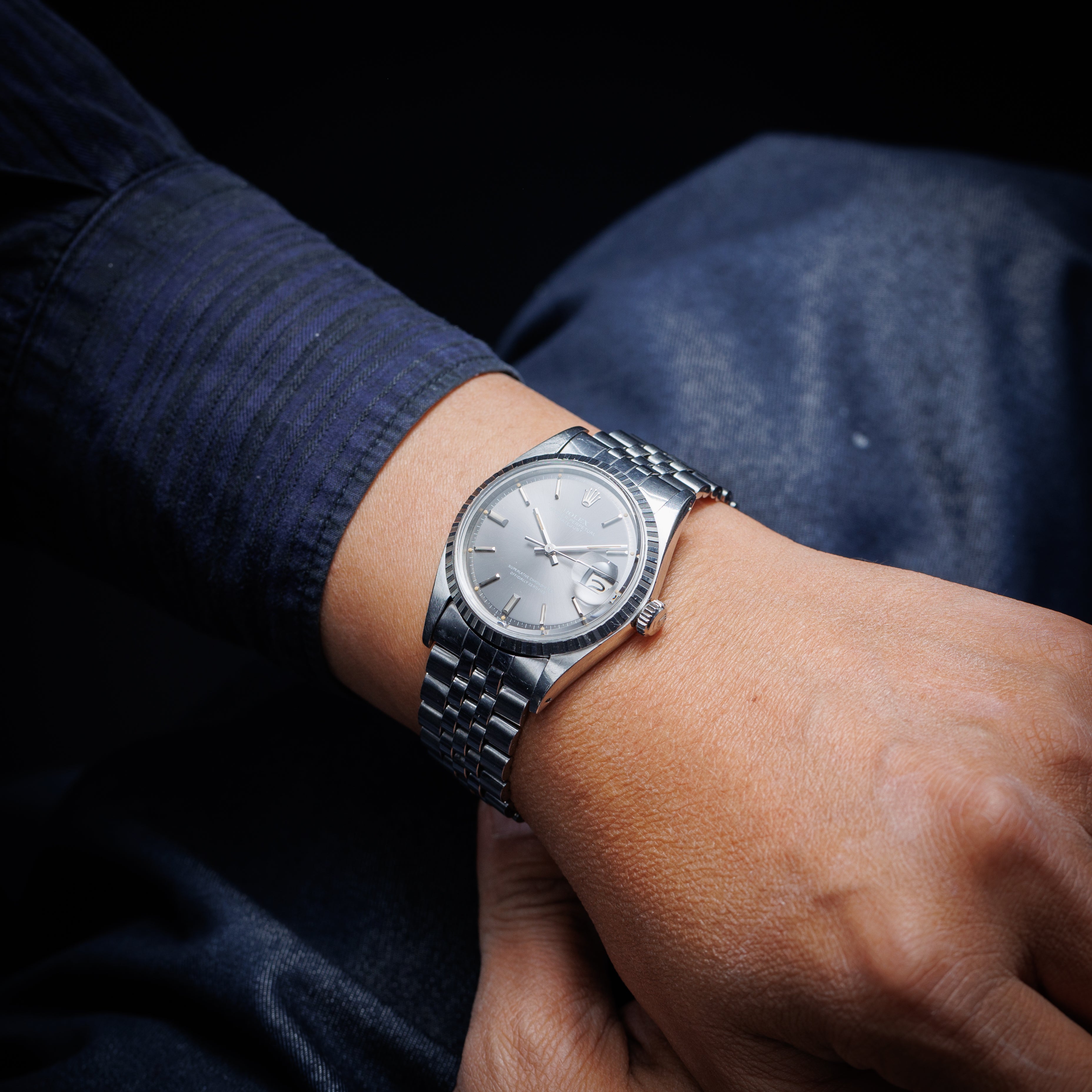 ロレックス デイトジャスト 1969年製 Ref.1603 グレーダイヤル