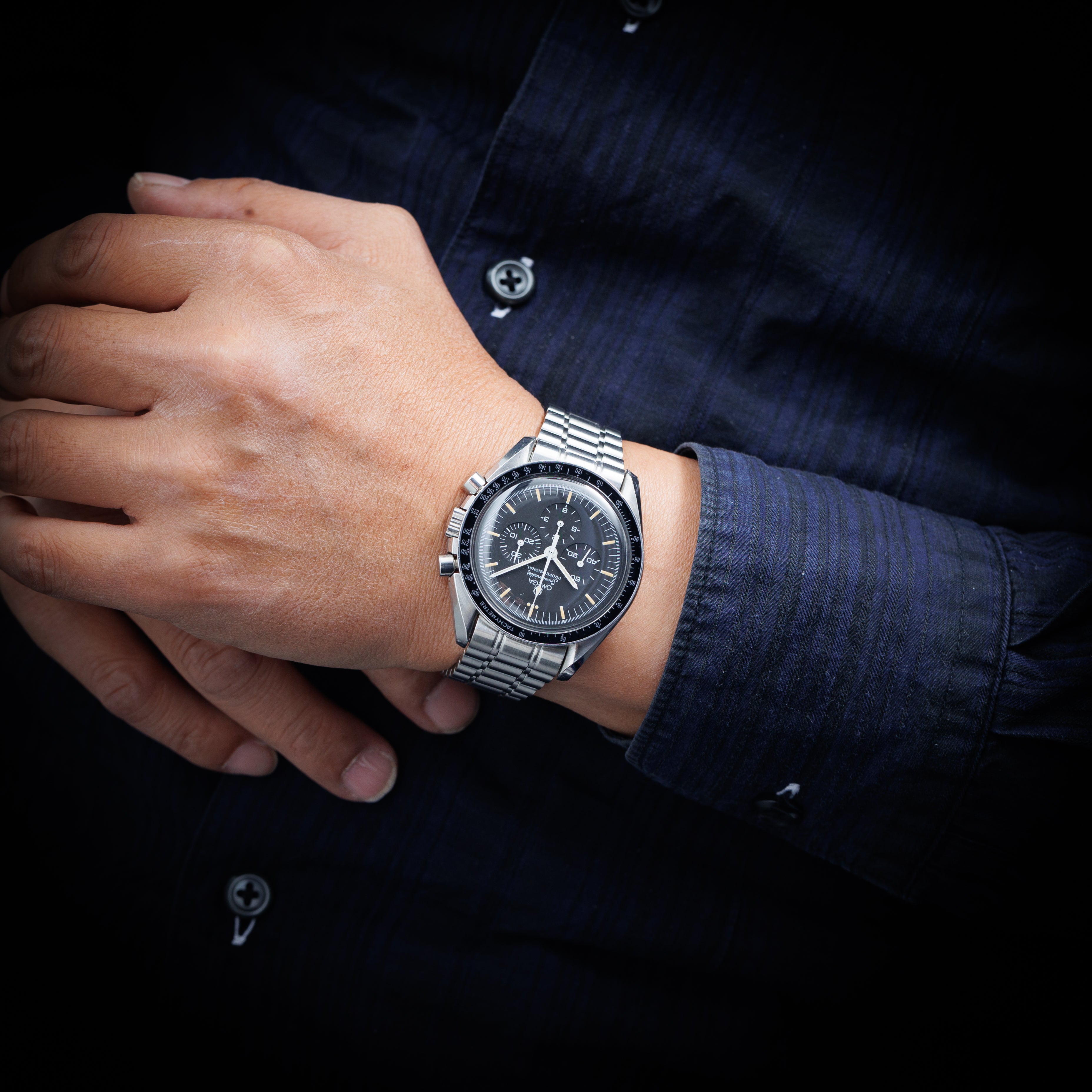 オメガ スピードマスター プロフェッショナル 5th 1992年製 Ref.ST145022 下がりr