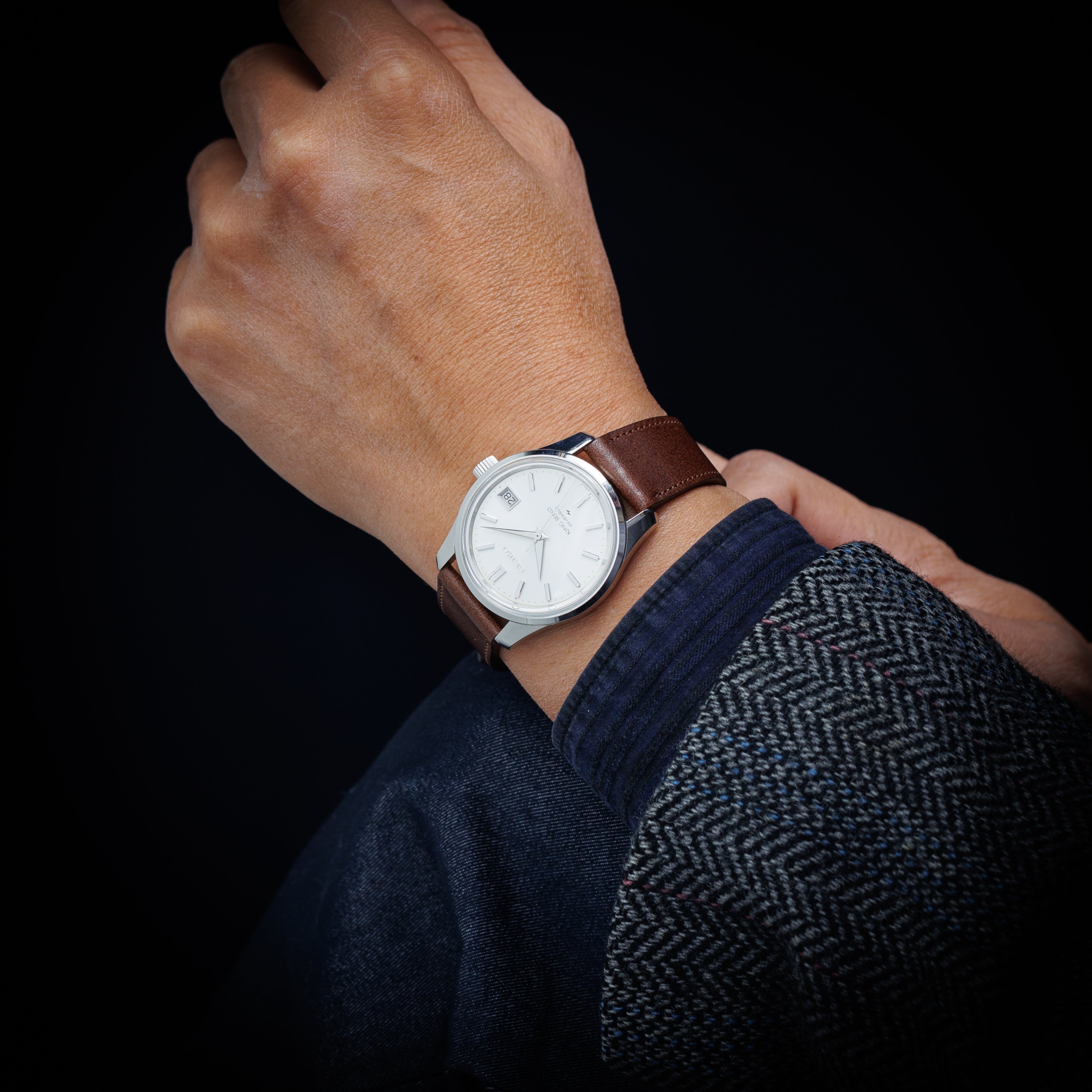 キングセイコー 1968年製 Ref.4402-8000 44KS最後期型 セイコー亀戸マーク入りメダリオン