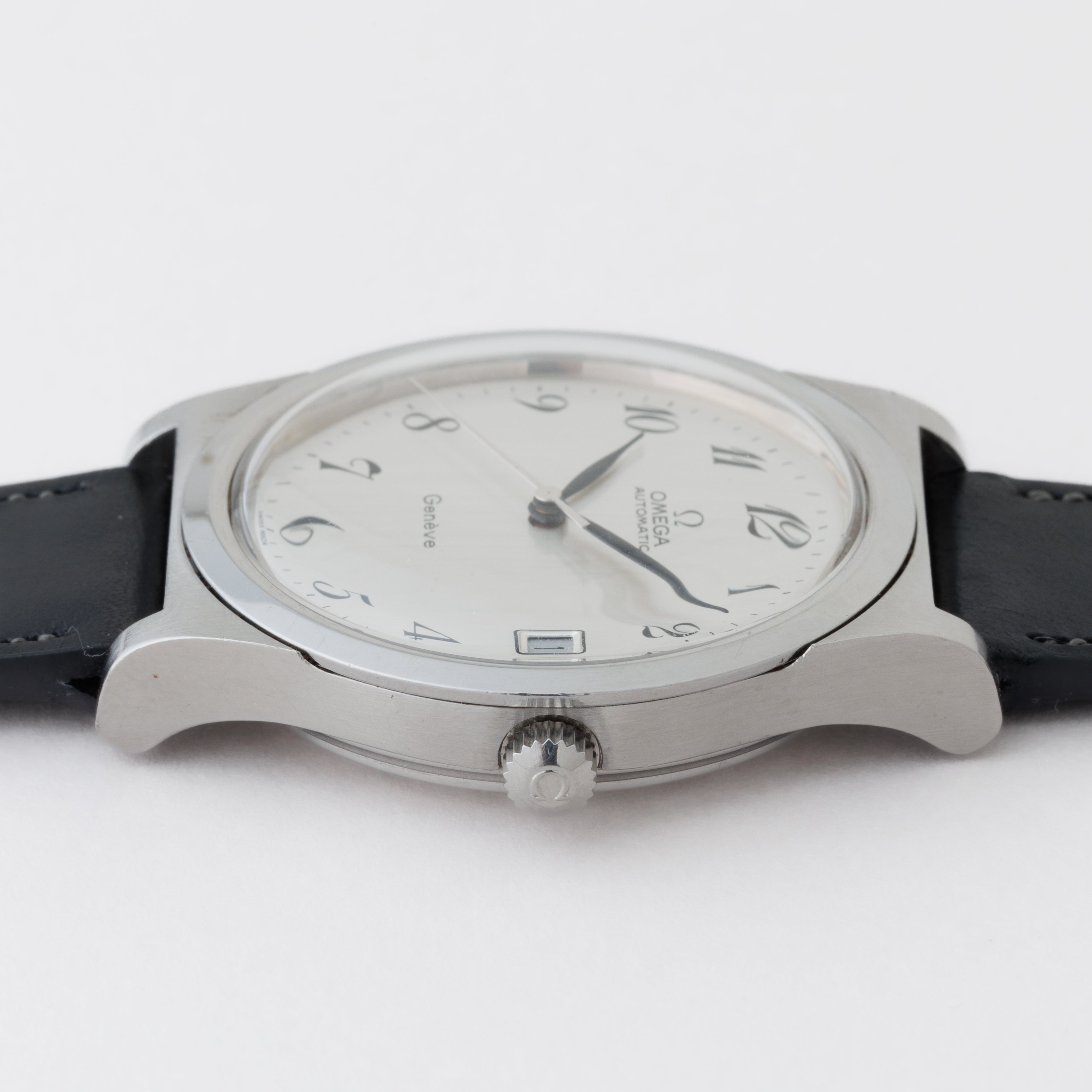 オメガ ジュネーブ オートマチック 1973年製 全アラビアダイヤル Ref.166.0168