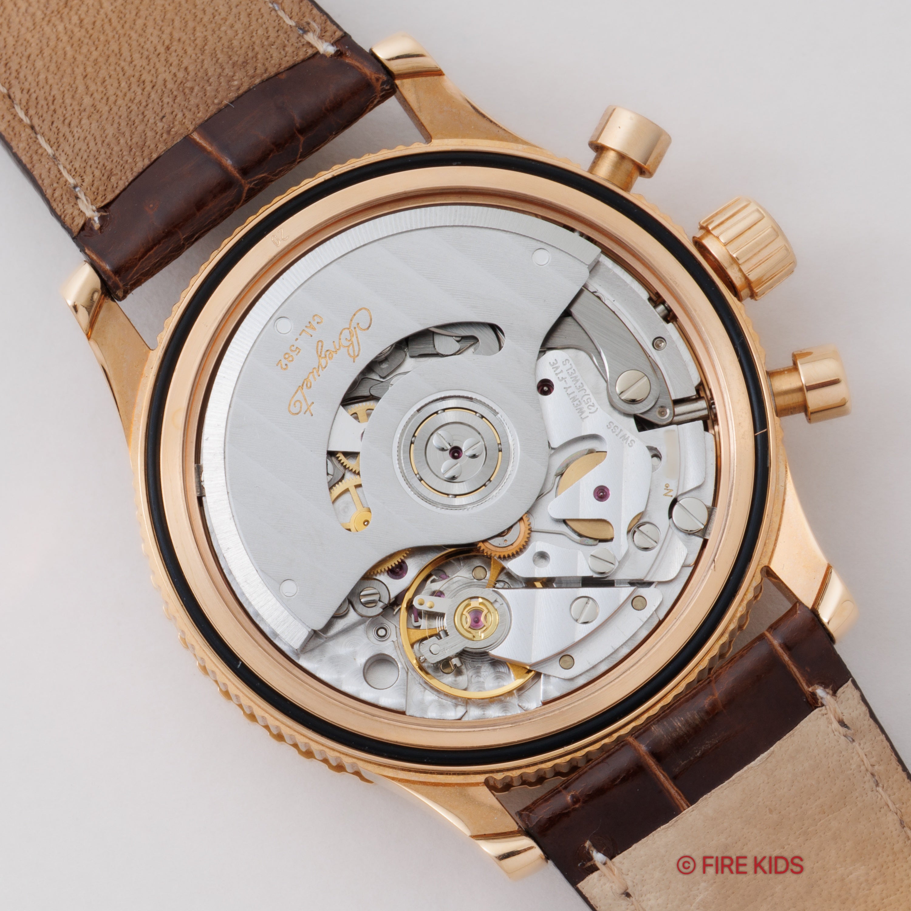 ブレゲ タイプXX トランスアトランティック 18金無垢ピンクゴールド  Ref.3820BR/M2/9W6 2003年ギャラ、箱、冊子付