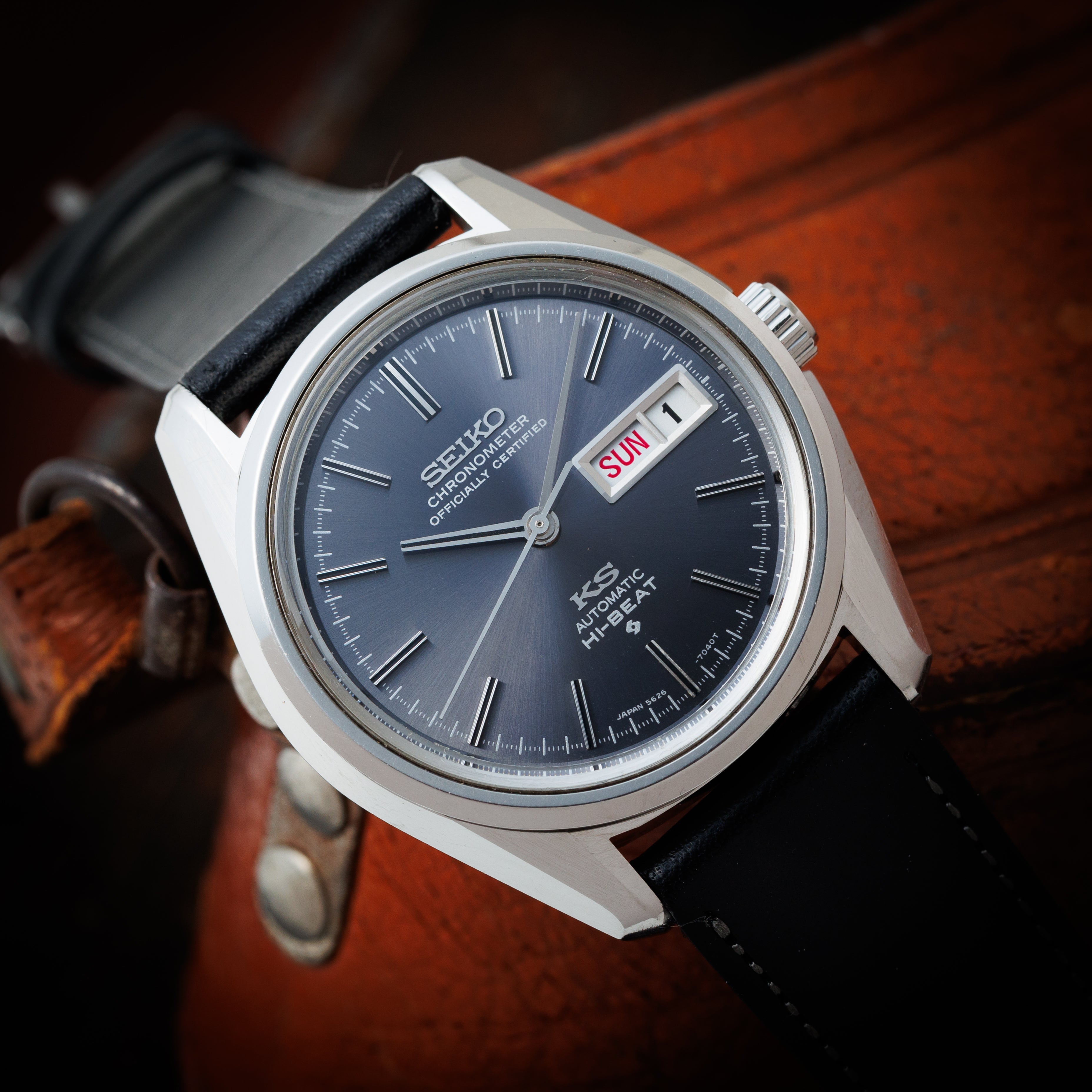 キングセイコー クロノメーター 56KS 1971年製 グレーダイヤル