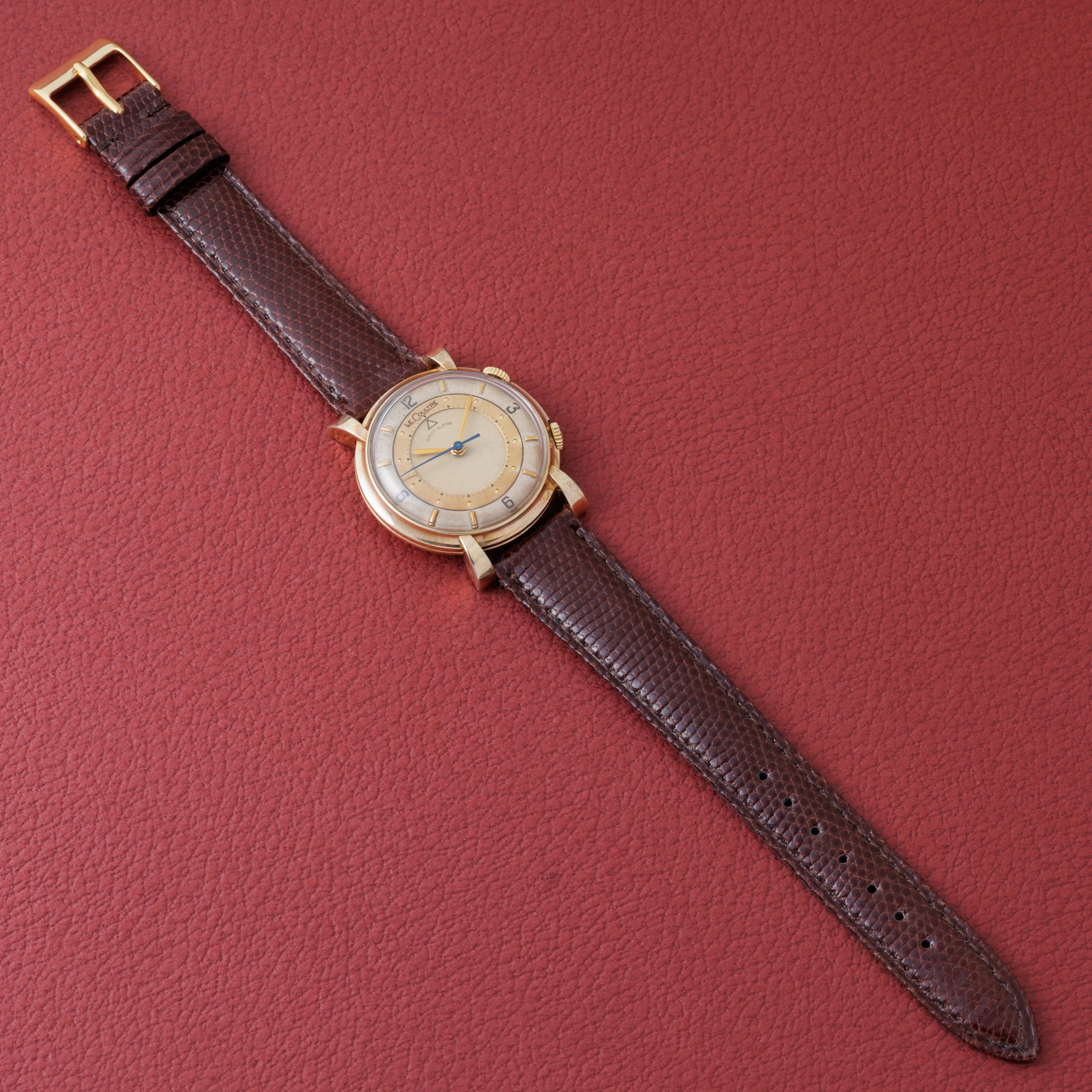 ルクルト リストアラームファーストモデル 1950年代製 10金張り 手巻き