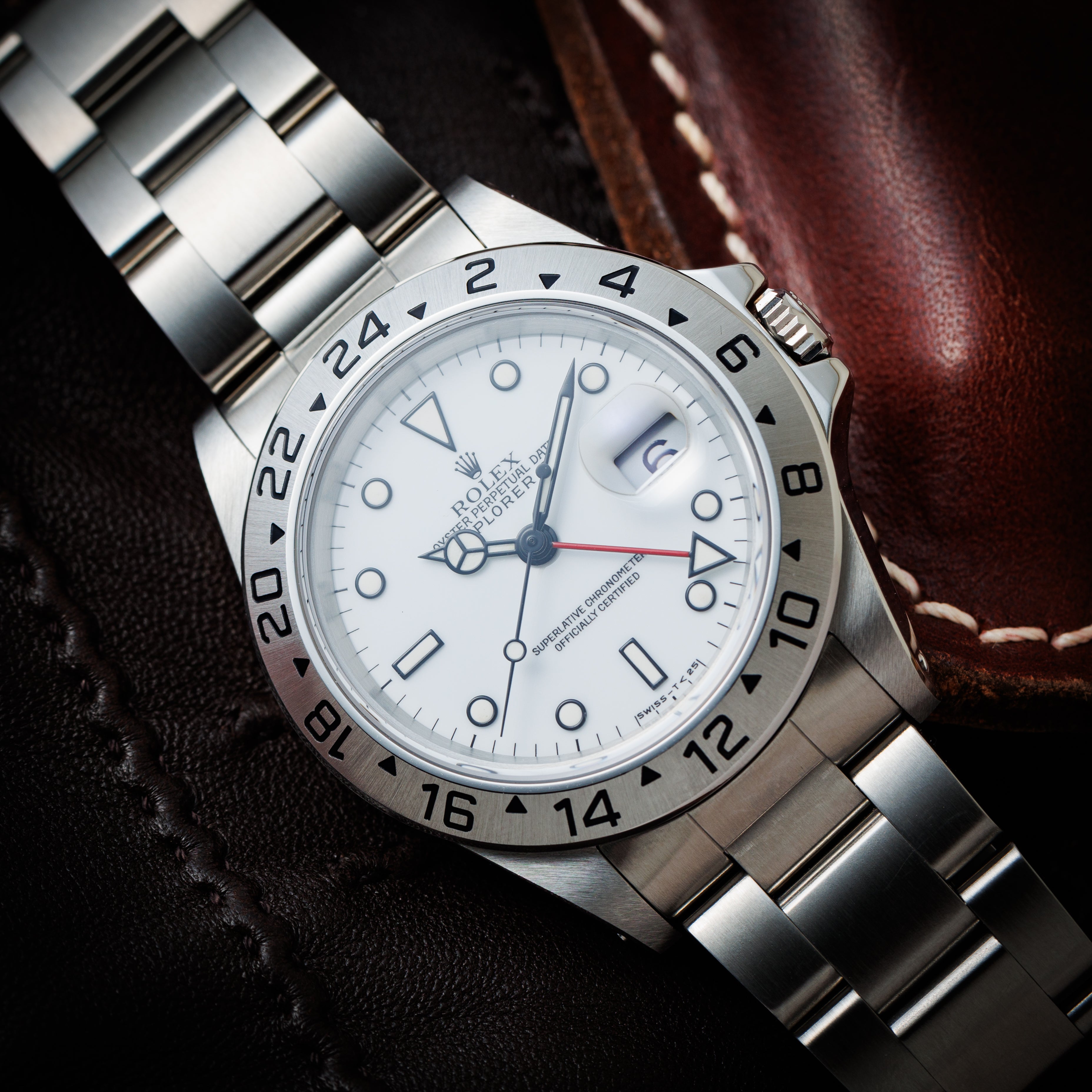 ロレックス エクスプローラーⅡ 1994年製 Ref.16570 箱、ギャラ、サービス保証書付