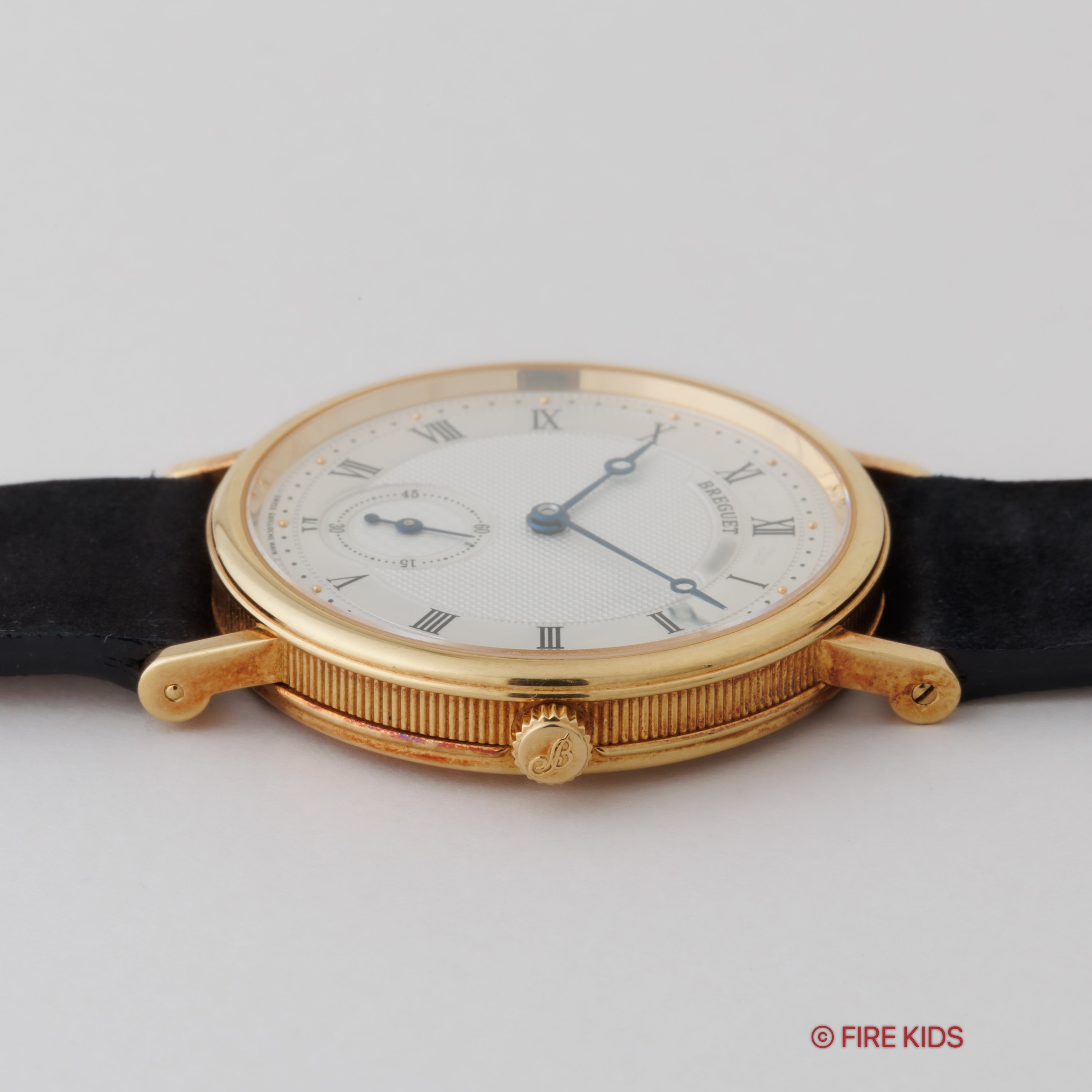 ブレゲ クラシック パワーリザーブ 18金無垢 1997年製 Ref.5907前期型 手巻き式 Cal.510DR 純正YG尾錠 箱、ギャラ付